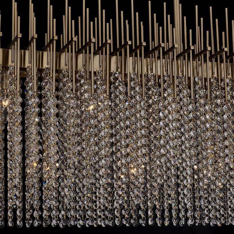 Estrella Large Linear Chandelier by Allegri