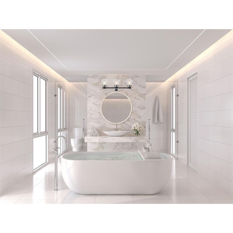 Kevin Kraemer Kanata 26 Inch 3 Light Bath Vanity Light by Artcraft