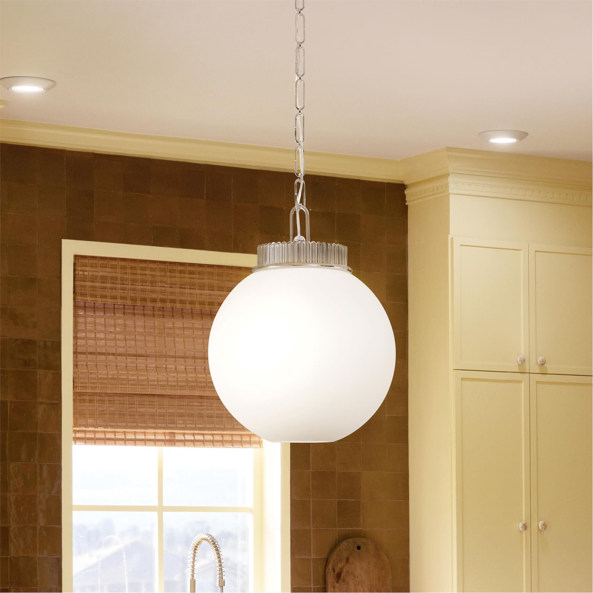 Shown in Polished Nickel finish
