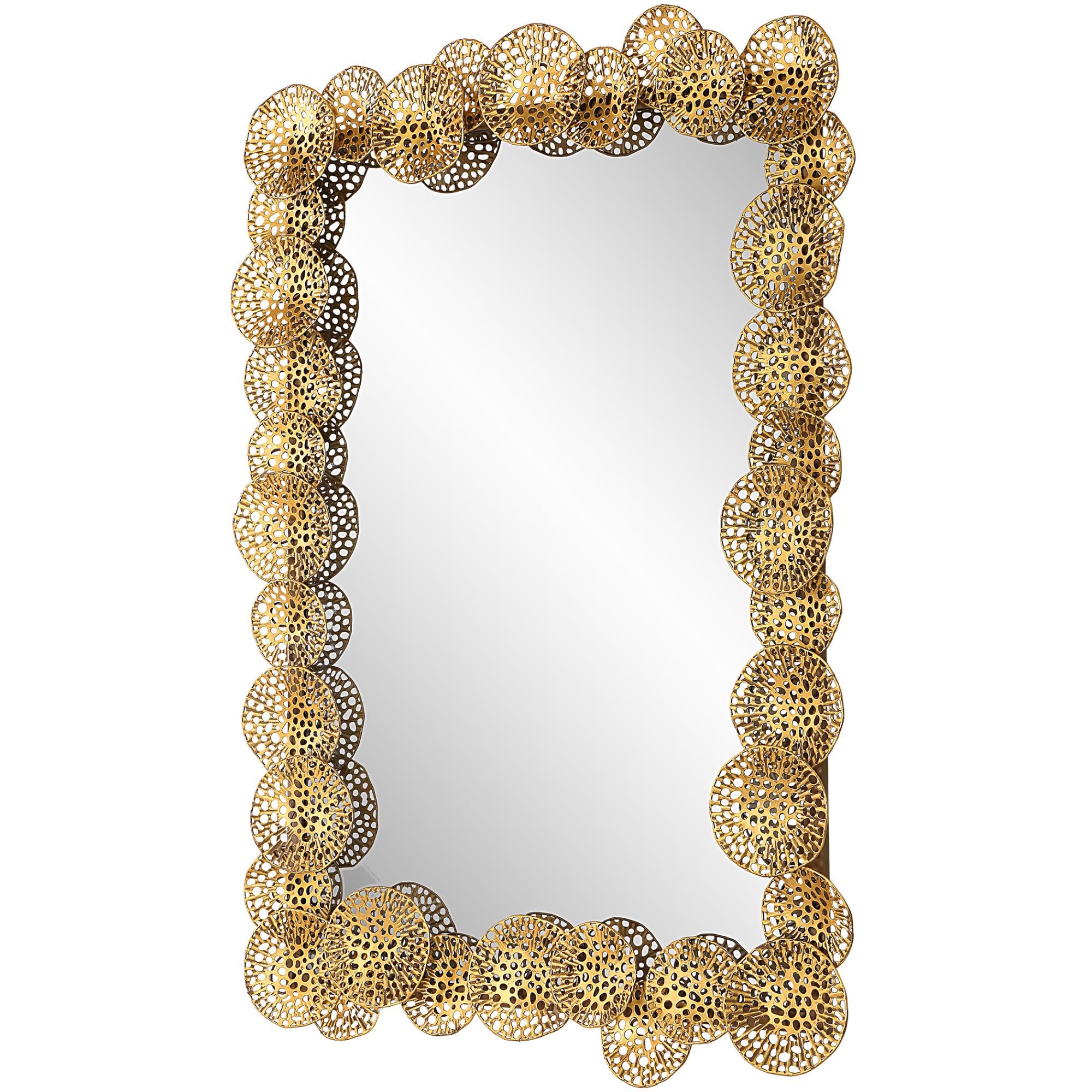 Ripley Mirror, Gold Decorative Mirrors by Uttermost