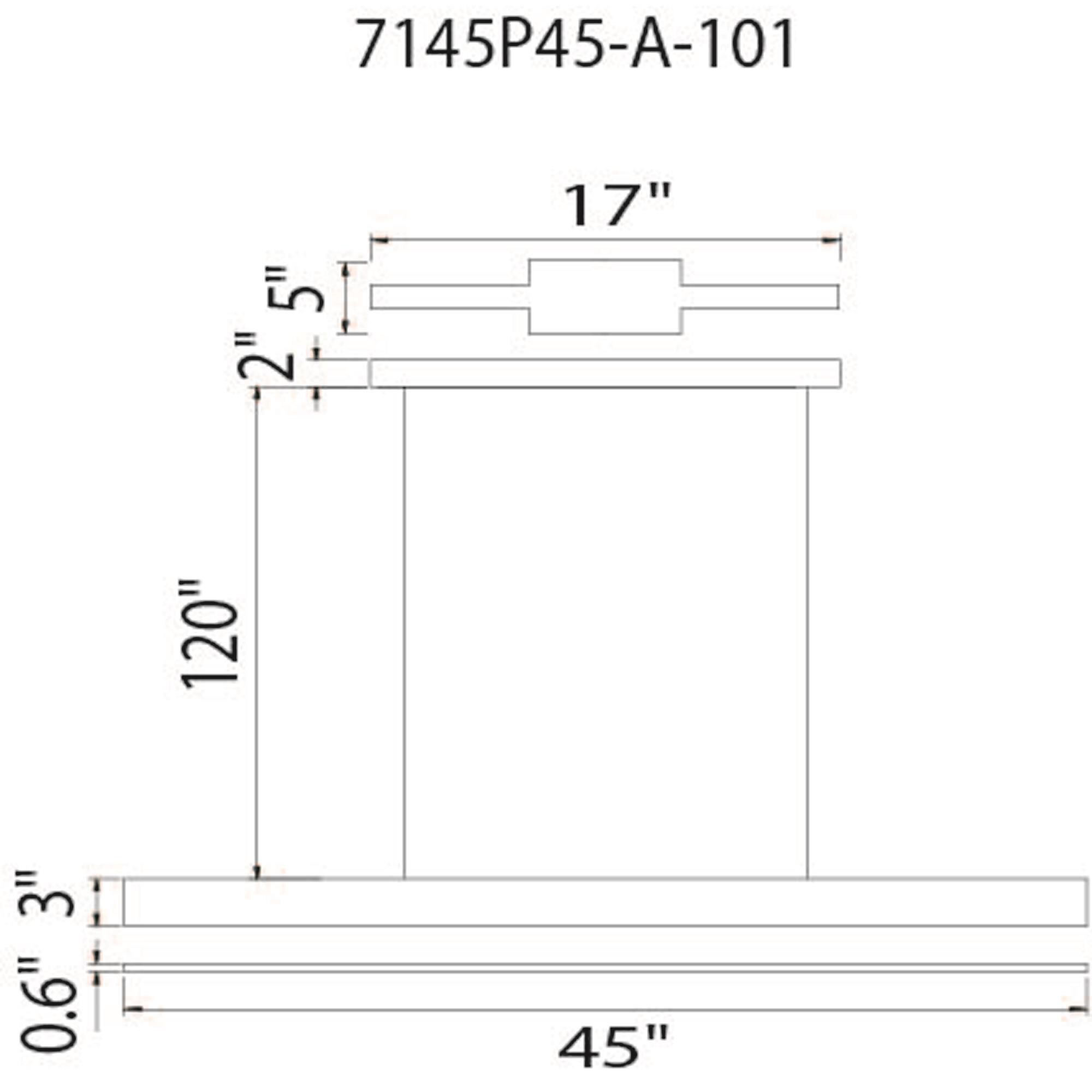 Shown in Black finish