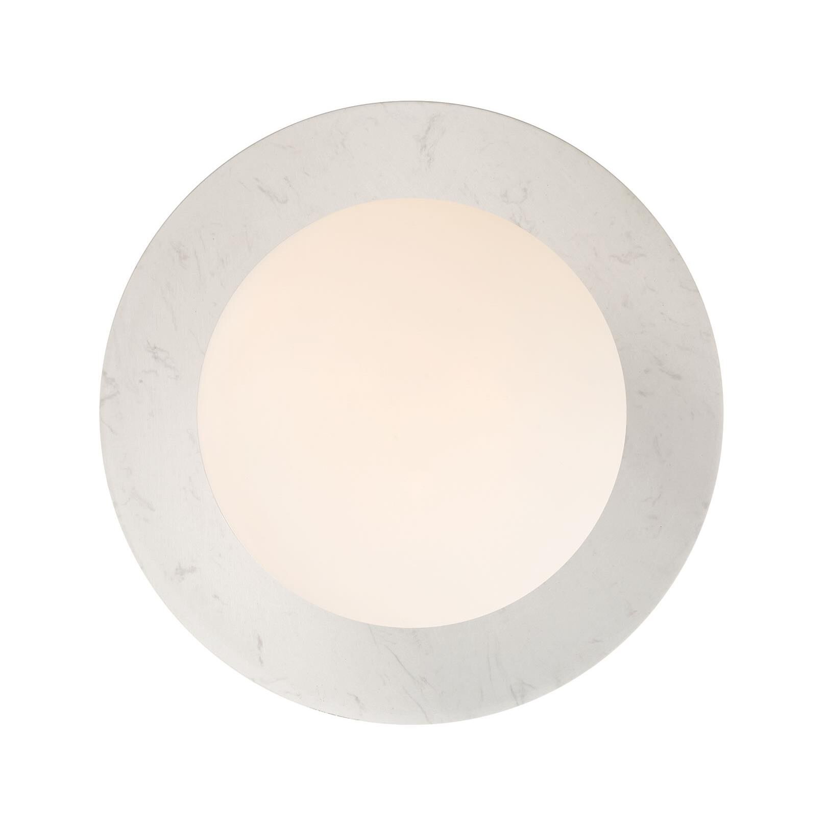 Shown in Antique Brass finish and Opal Etched glass