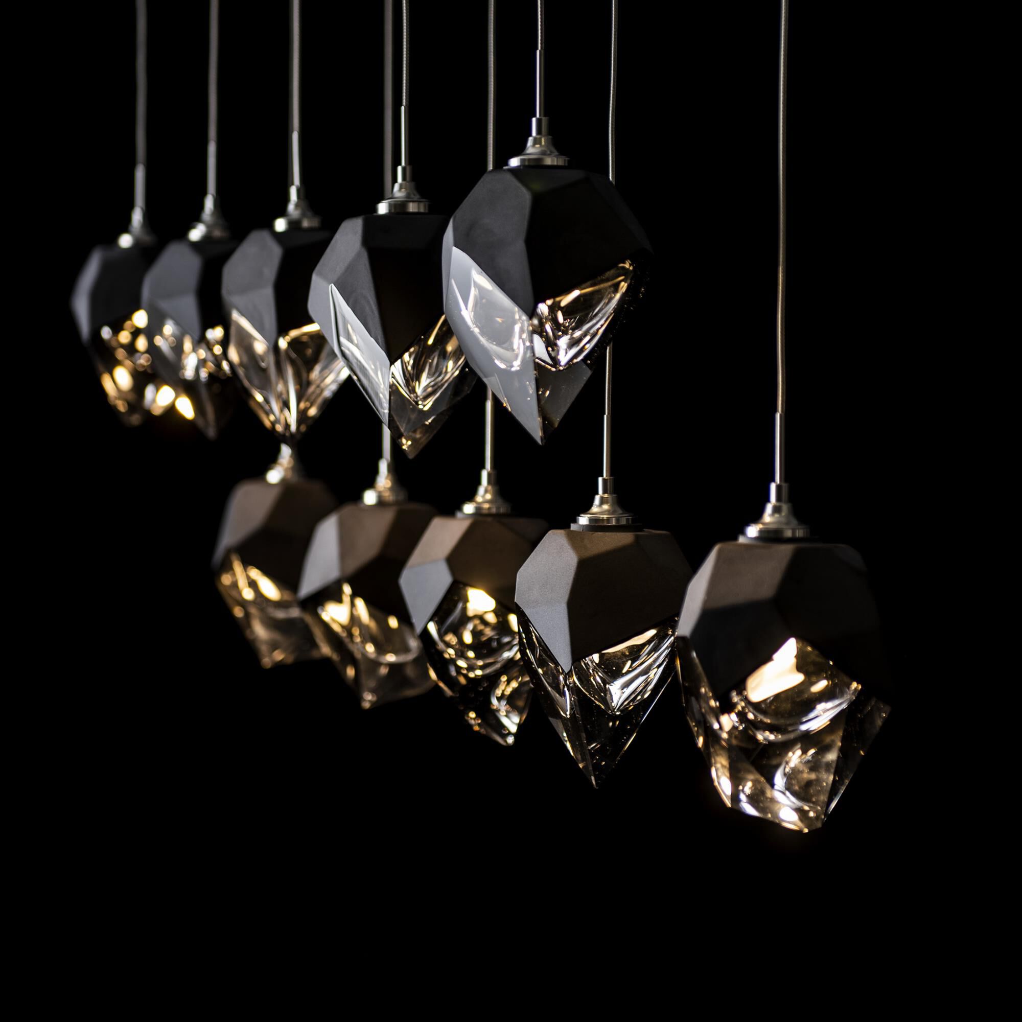 Chrysalis Medium Linear Chandelier,