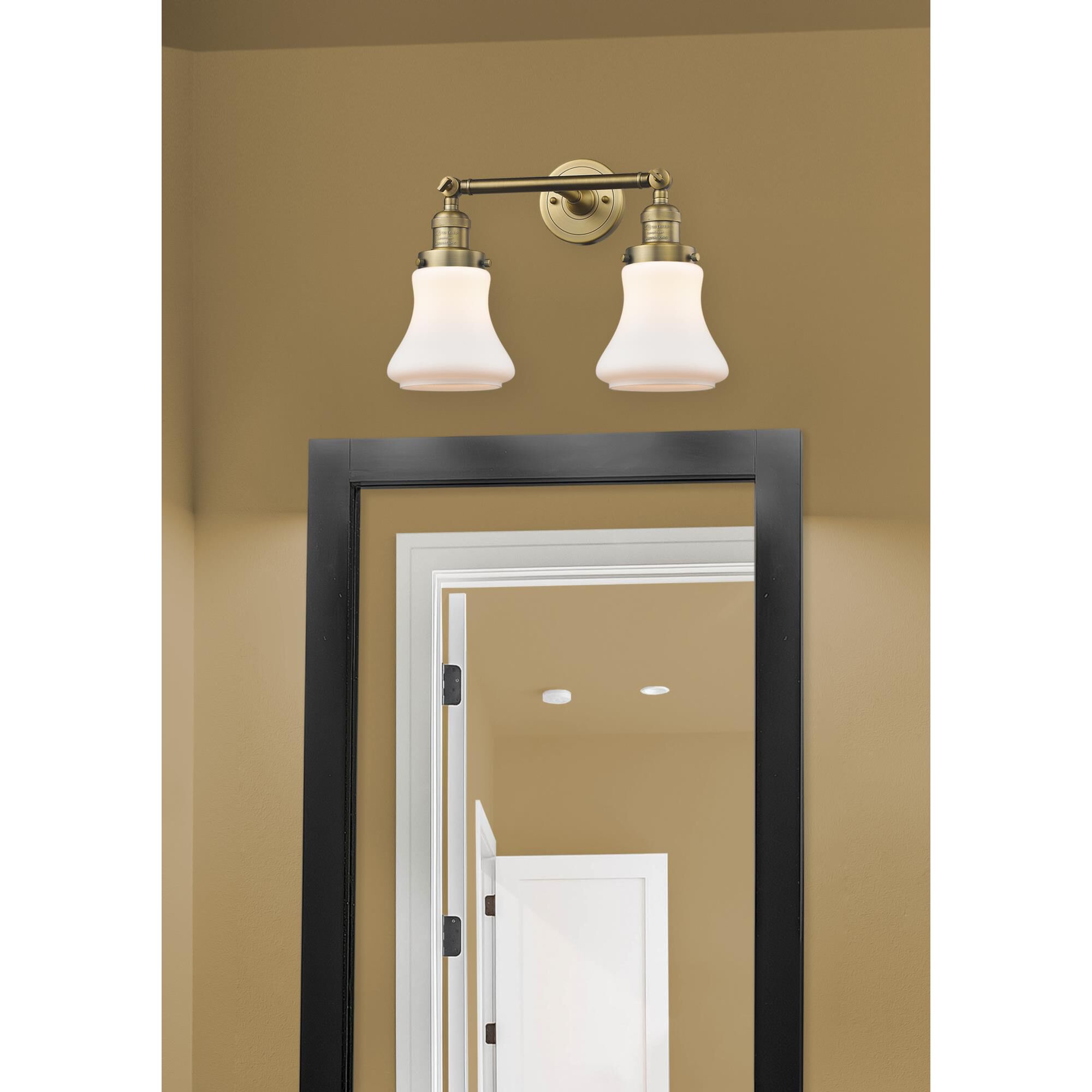 Bruno Marashlian Bellmont 16 Inch 2 Light LED Bath Vanity Light by Innovations Lighting