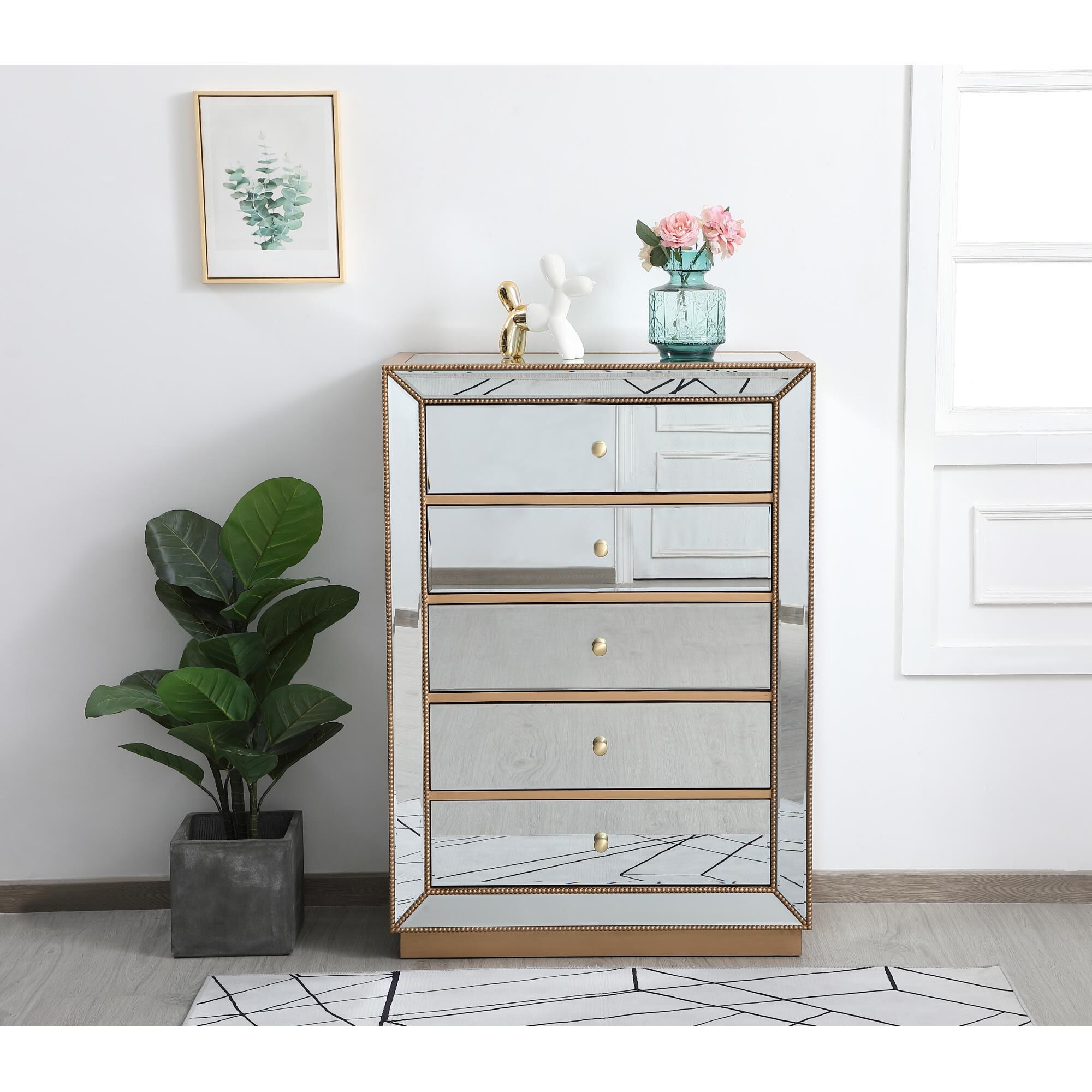 Remi Dresser by Elegant Decor