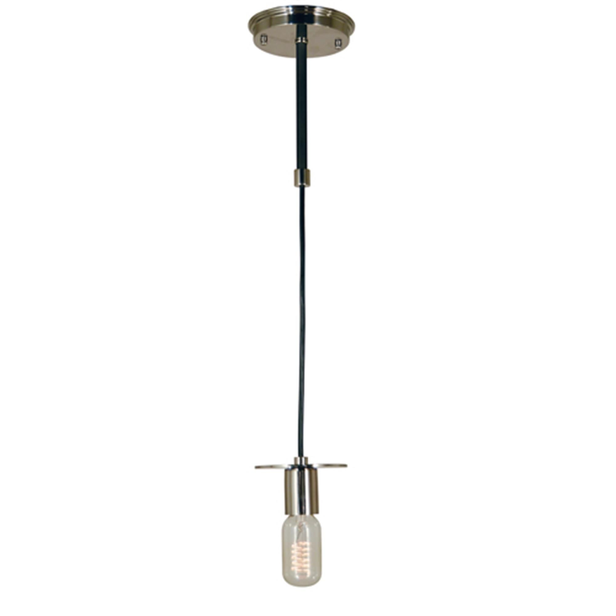 Shown in Polished Nickel With Matte Black finish
