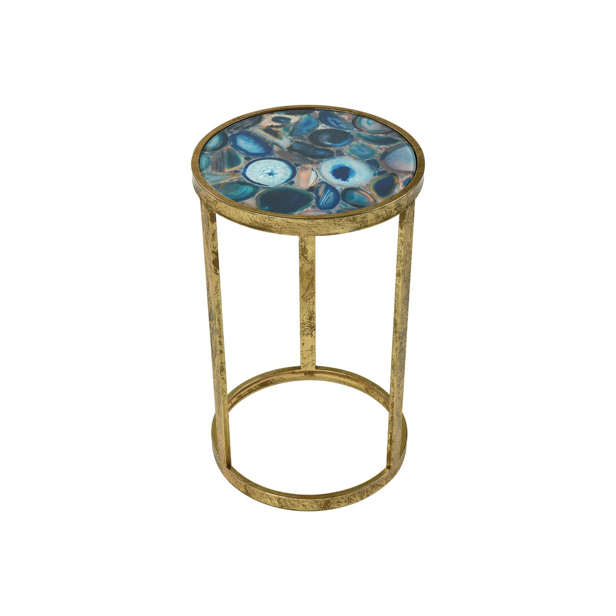 Shown in Blue Agate finish