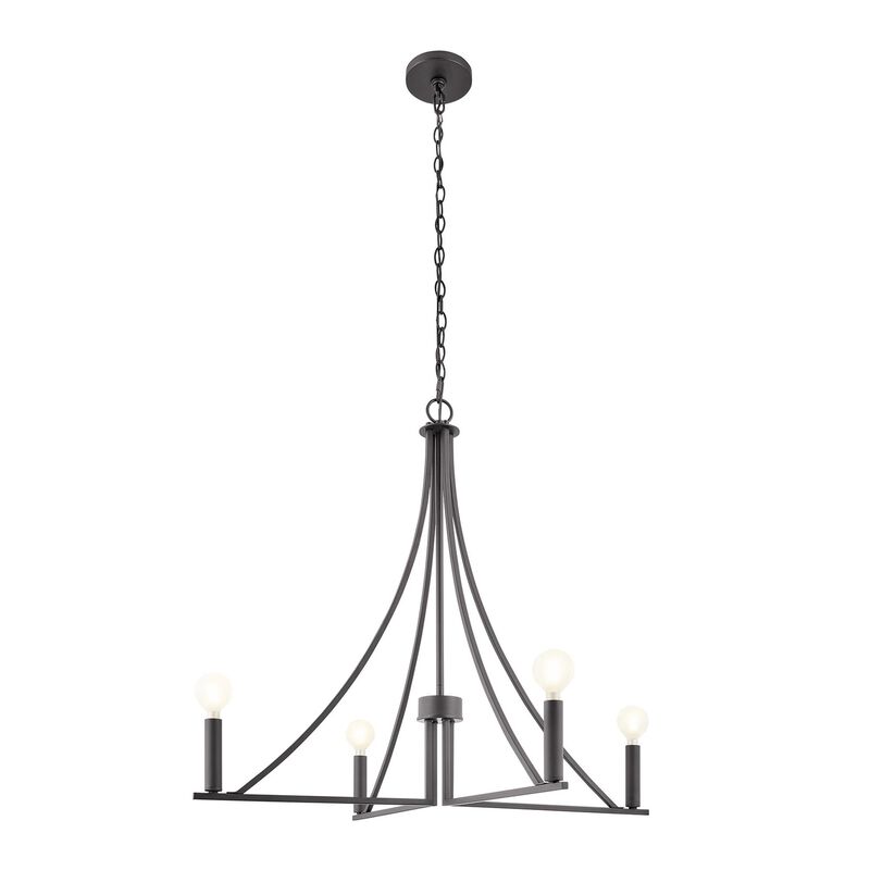30 Inch Chandelier by Meridian Lighting