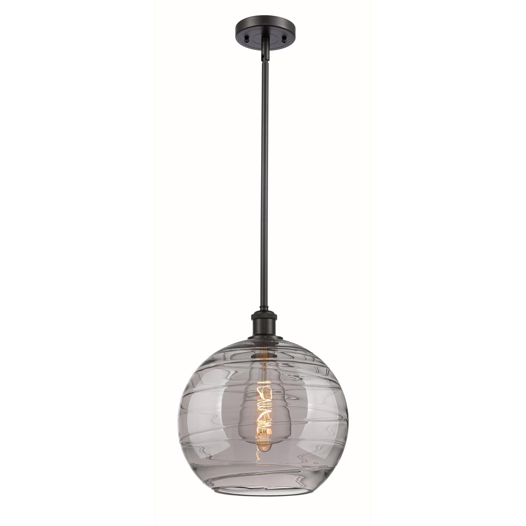 Bruno Marashlian Athens Deco Swirl 12 Inch Mini Pendant by Innovations Lighting