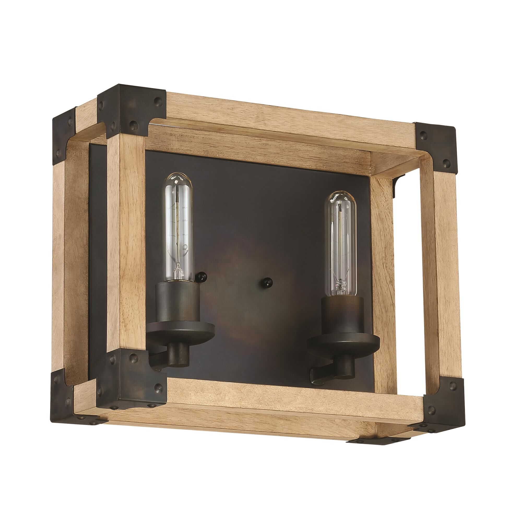 Cubic 14 Inch 2 Light Bath Vanity Light by Craftmade
