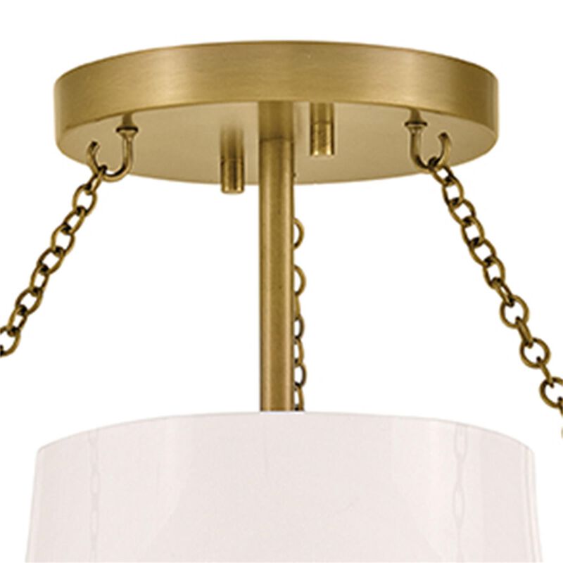 Collins 20 Inch Semi Flush Mount by Hinkley