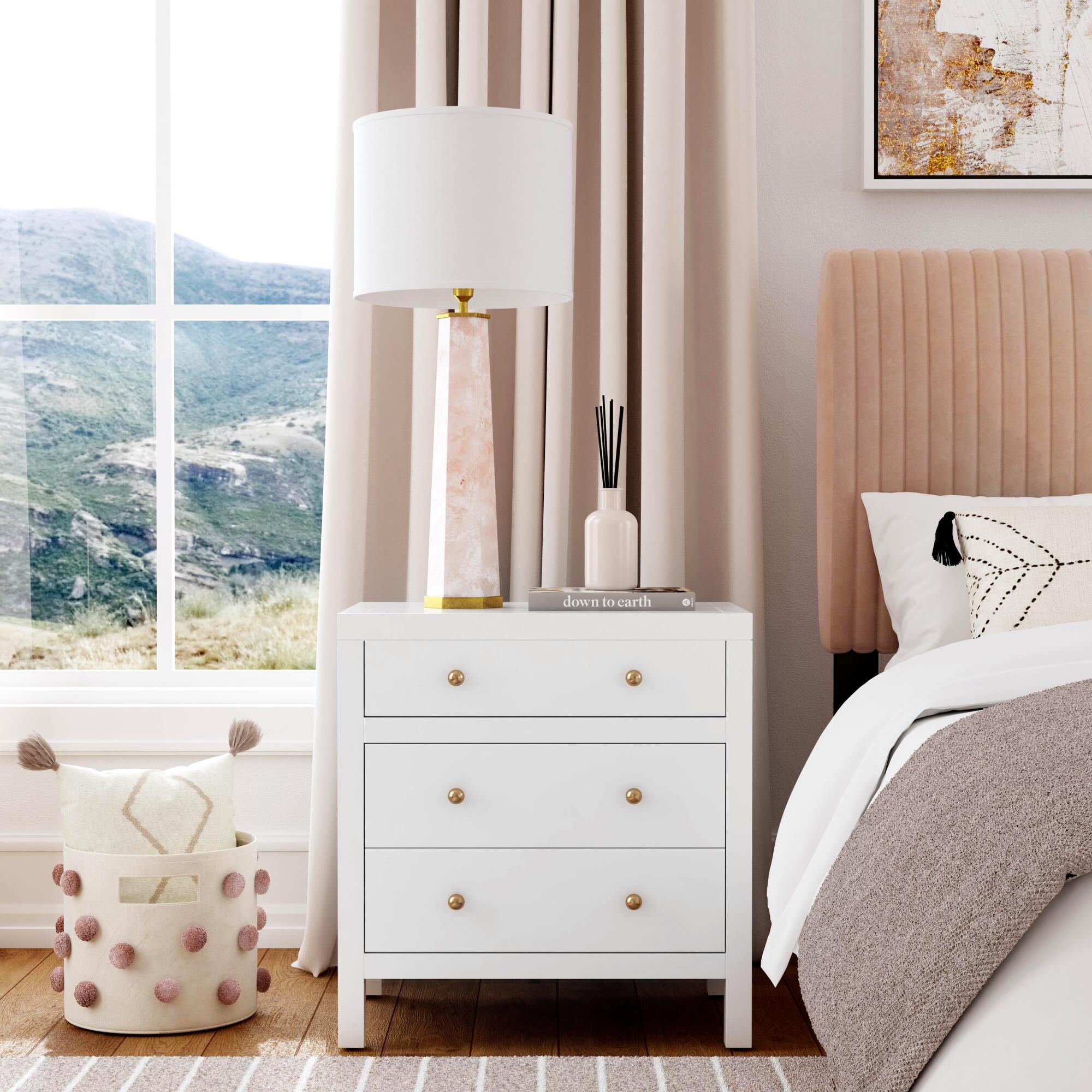 Nora 27 Inch Nightstand by Butler Specialty Company