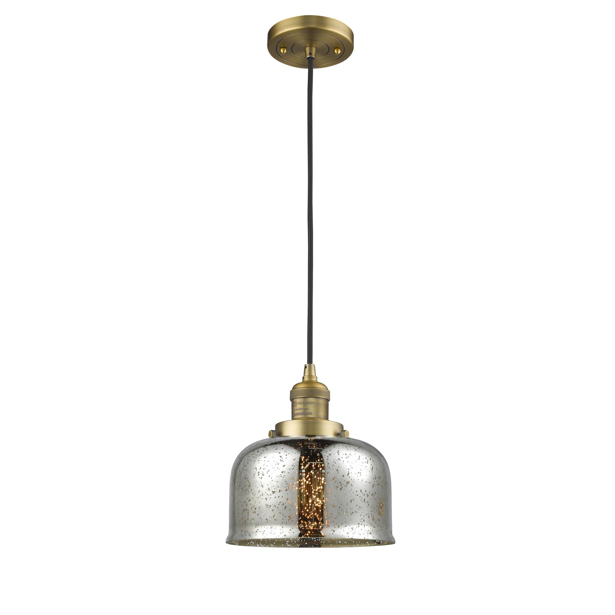 Bruno Marashlian Large Bell 8 Inch Mini Pendant by Innovations Lighting