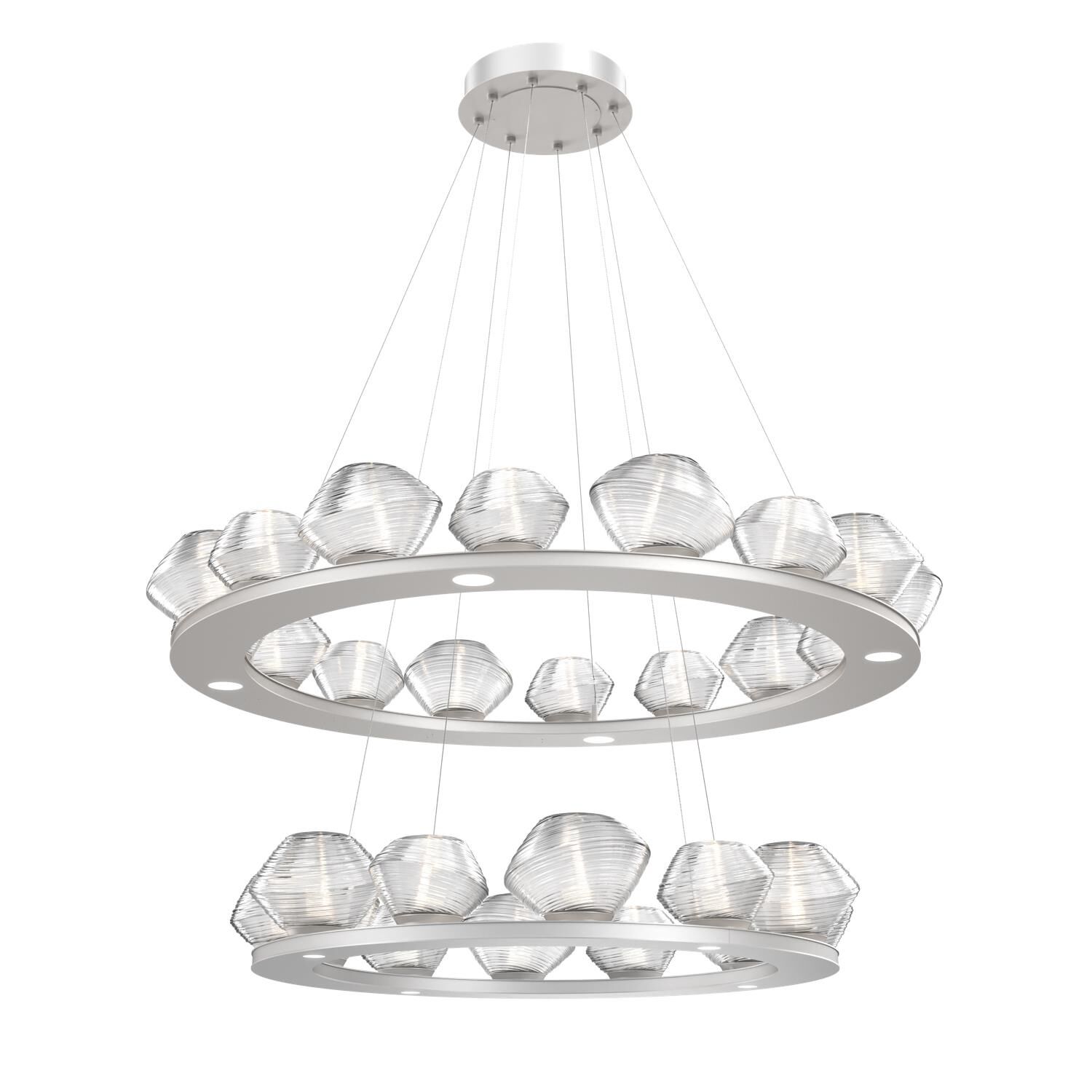 Mesa 48 Inch 28 Light LED Chandelier by Hammerton Studio