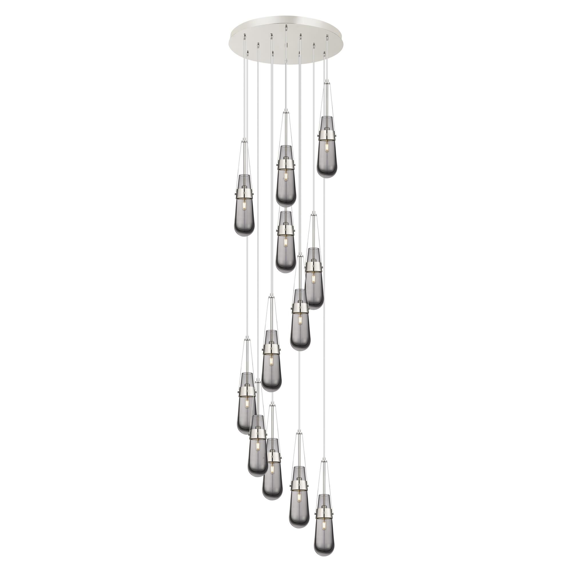 Bruno Marashlian Milan 23 Inch 12 Light Multi Light Pendant by Innovations Lighting