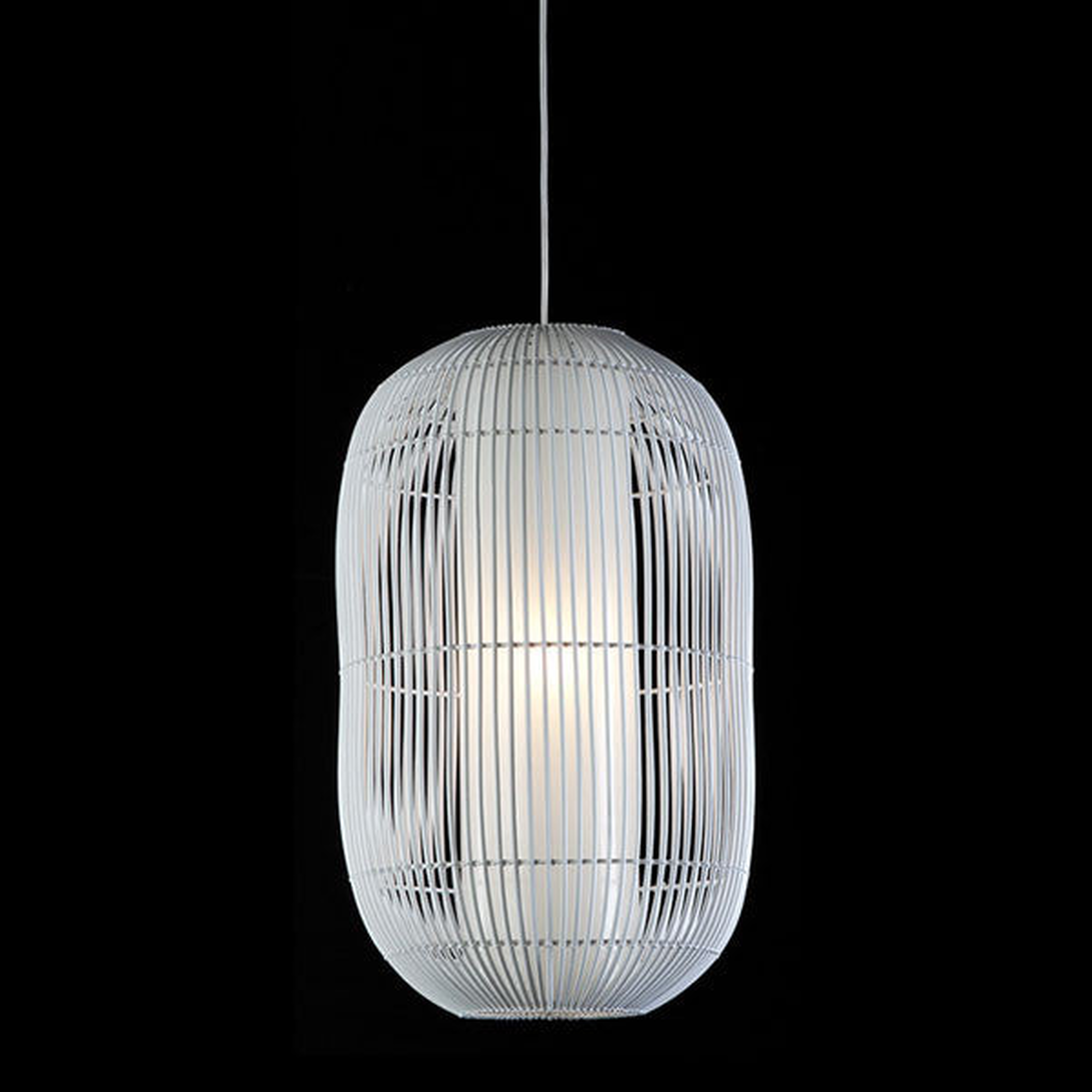 Geisha 24 Inch Lantern Pendant,