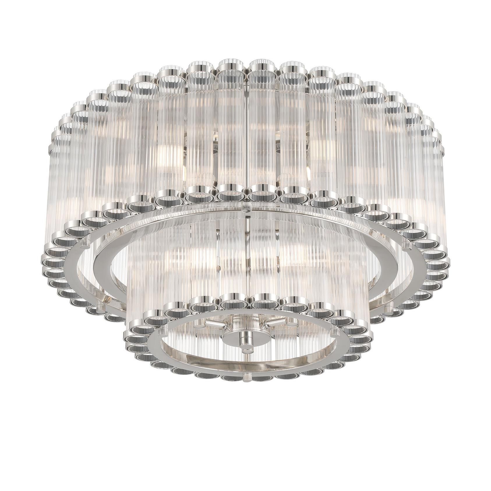 Glasbury 24 Inch Flush Mount by Eurofase Lighting