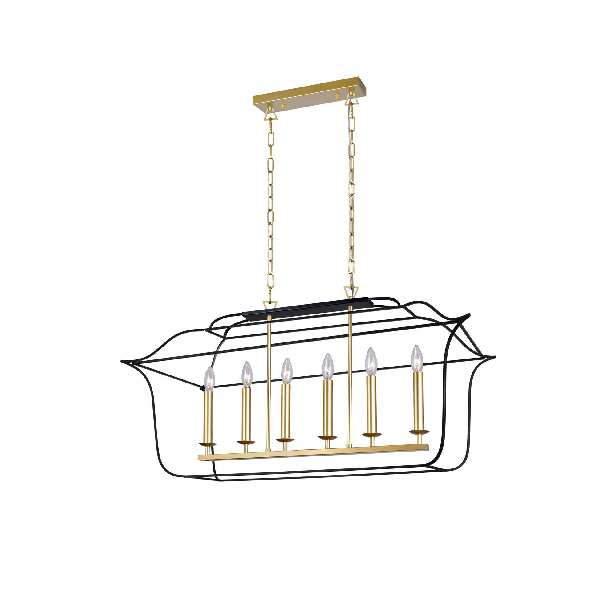 Shown in Satin Gold & Black finish