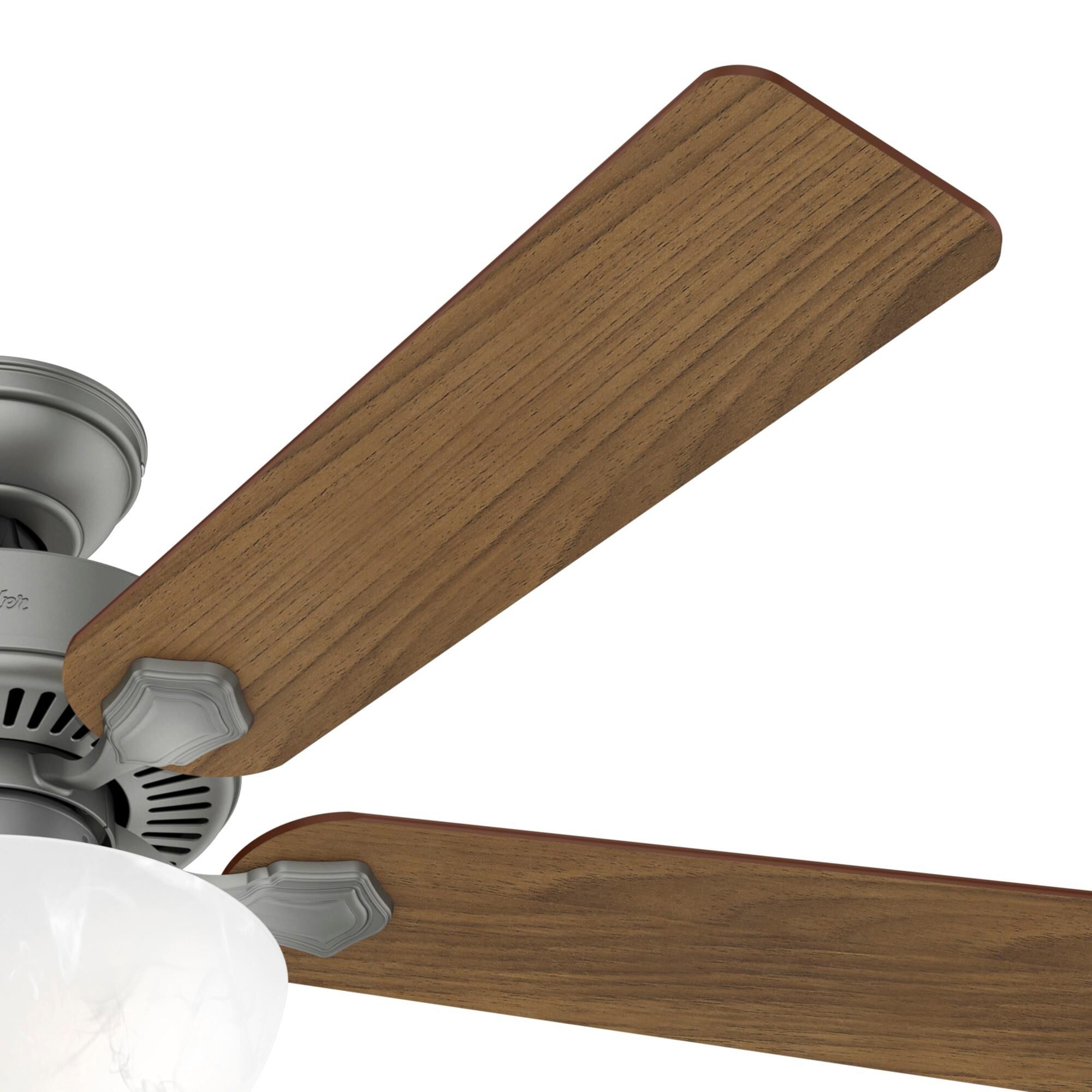 Swanson 52 Inch Ceiling Fan with Light Kit by Hunter Fan