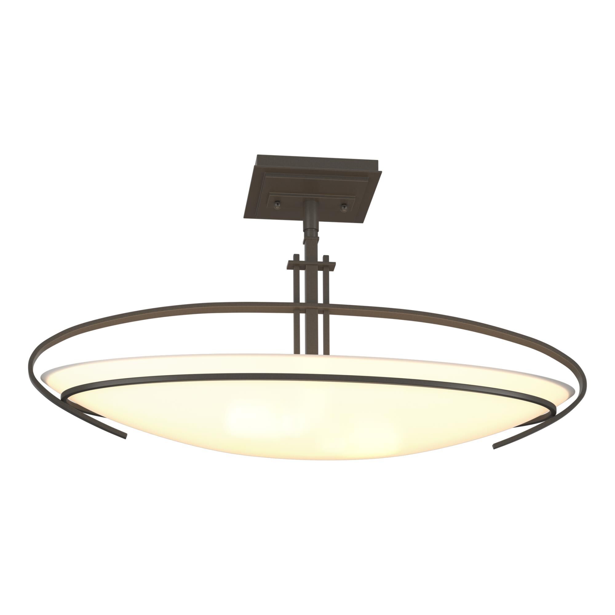 Mackintosh 23 Inch 2 Light Semi Flush Mount by Hubbardton Forge