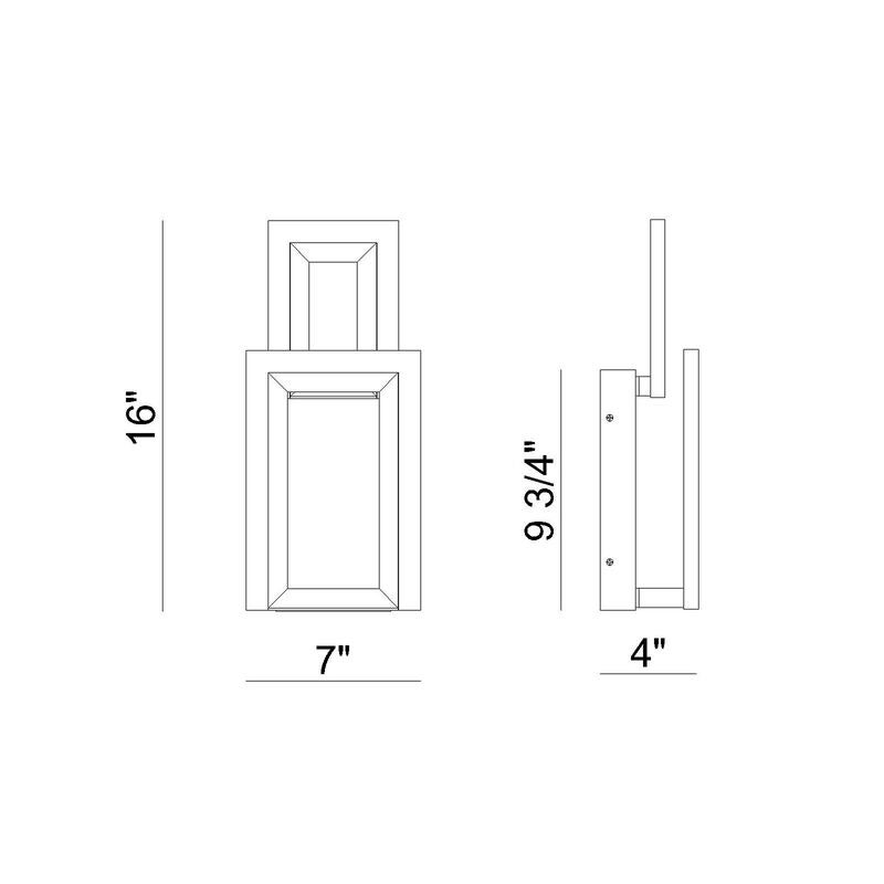 Inizio Medium Wall Sconce by Eurofase Lighting