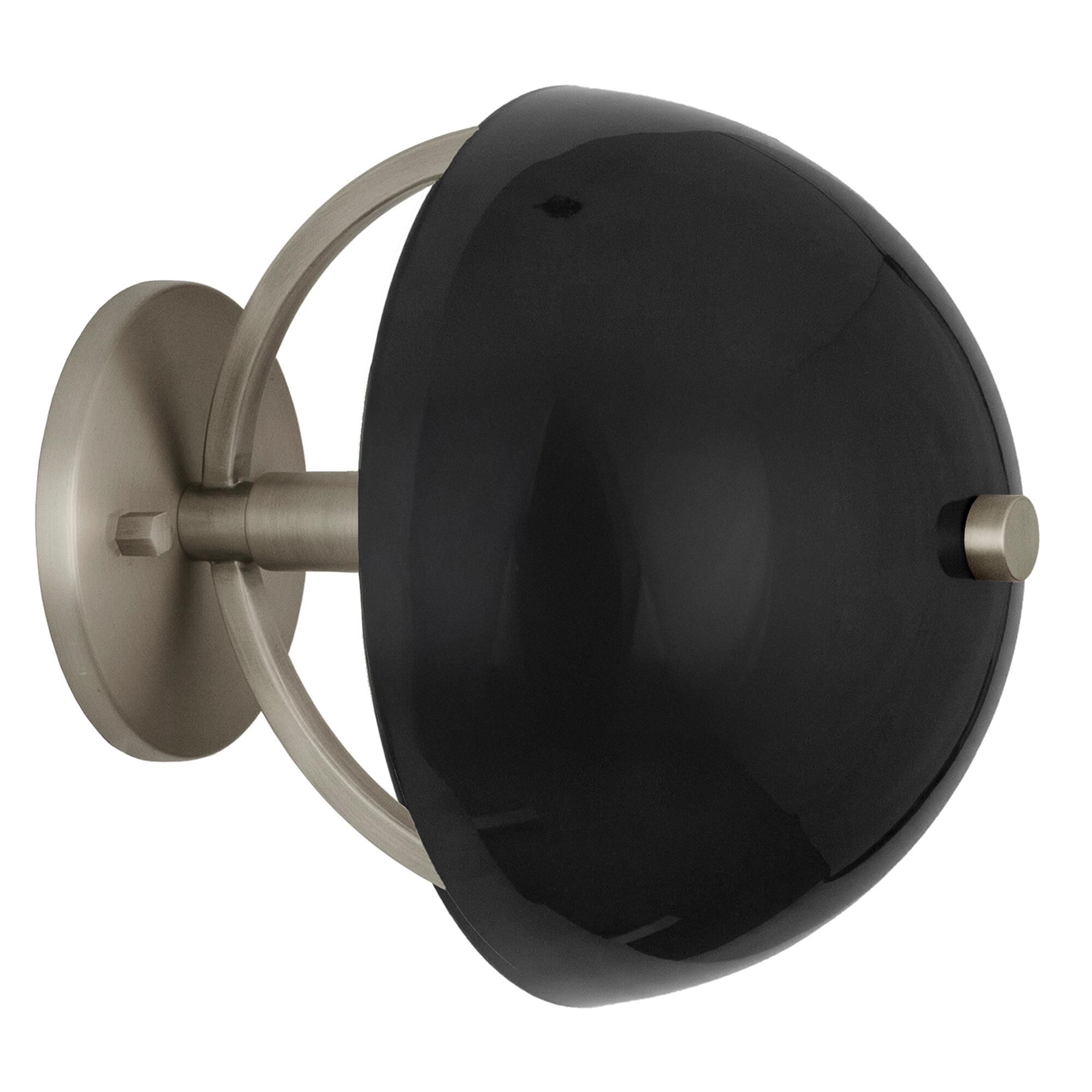 Shown in Pewter finish and Piano Black shade