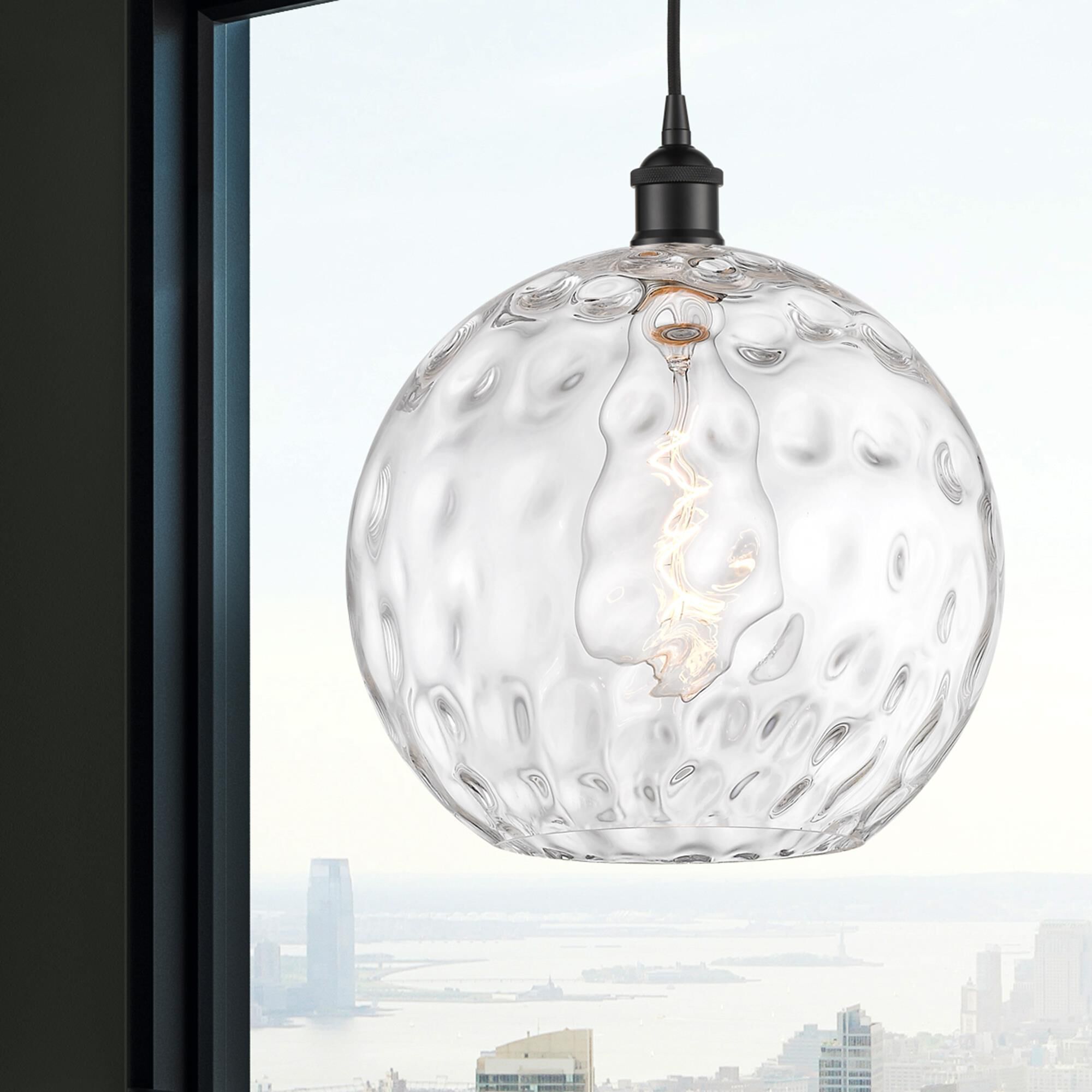 Innovations Lighting Bruno Marashlian Athens Water Glass 12 Inch Mini Pendant