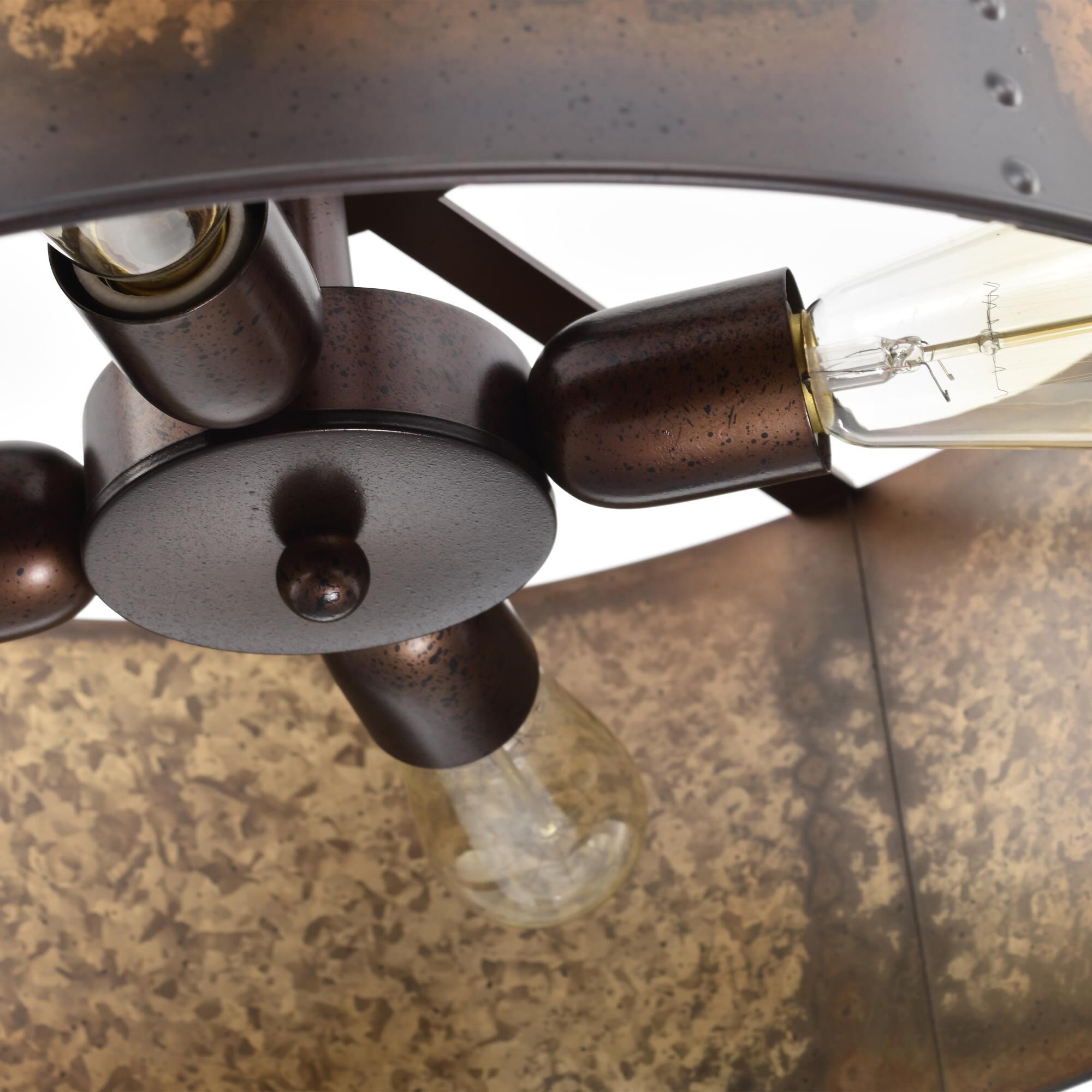 Shown in Weathered Brass finish