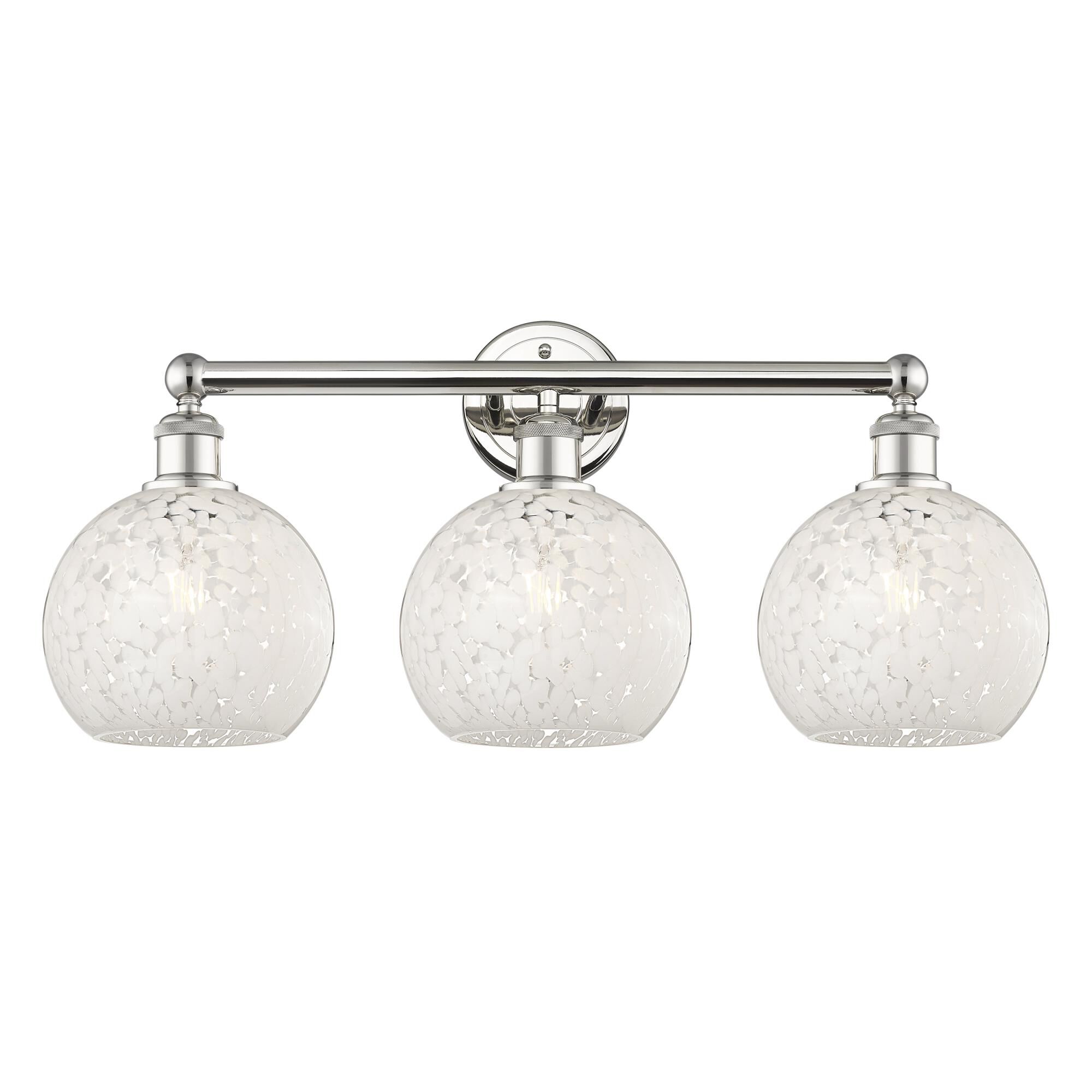 Bruno Marashlian White Mouchette 26 Inch Bath Vanity Light by Innovations Lighting