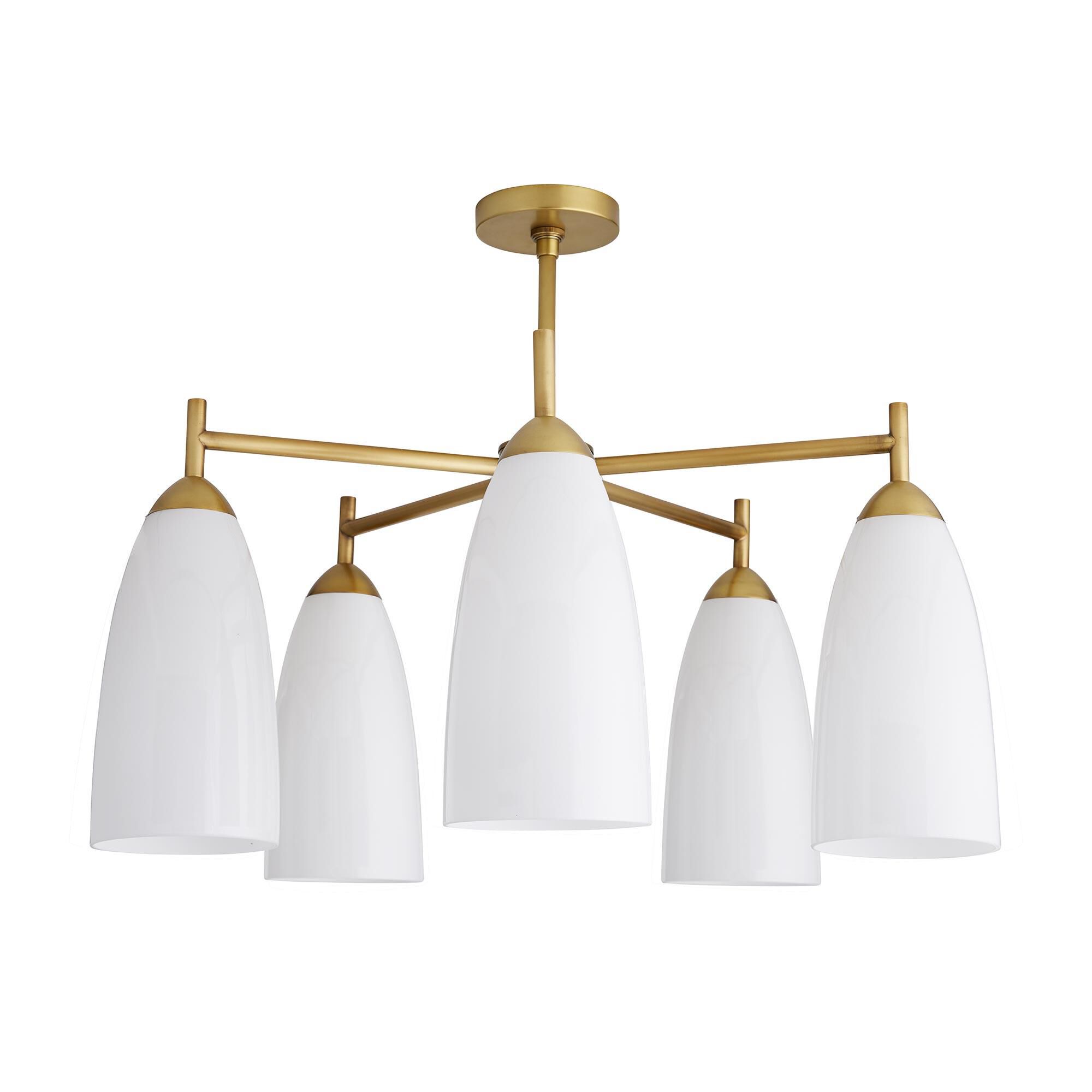 Shiloh 27 Inch 5 Light Chandelier by Arteriors Home
