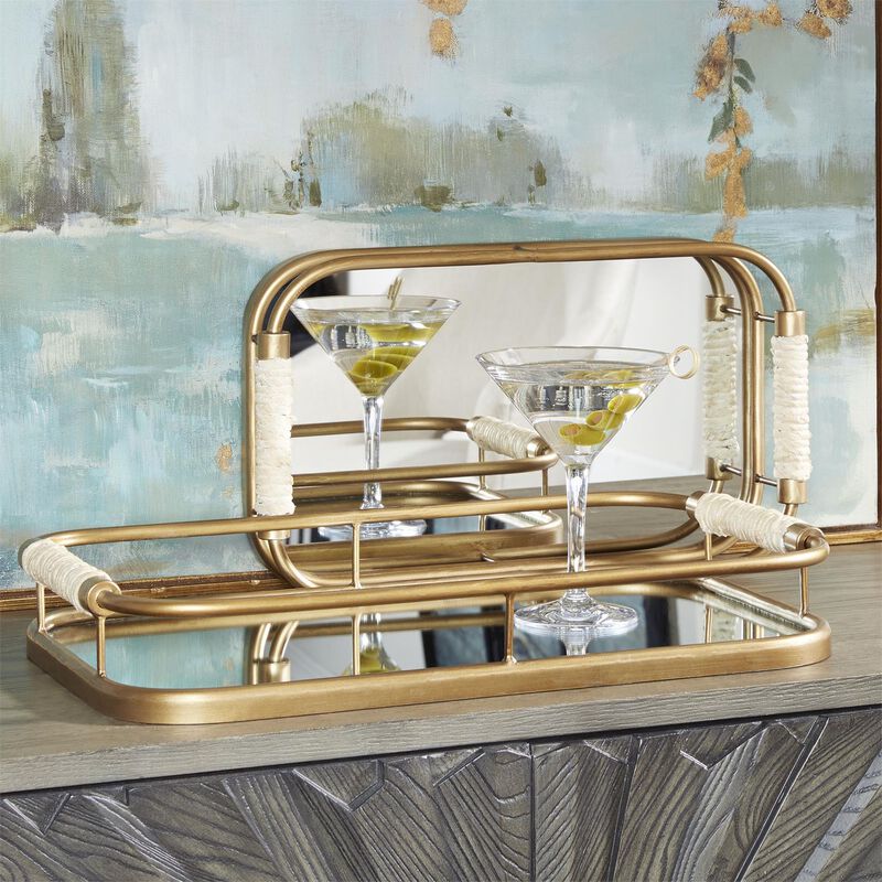 Rosea Tray Set of 2 by Uttermost