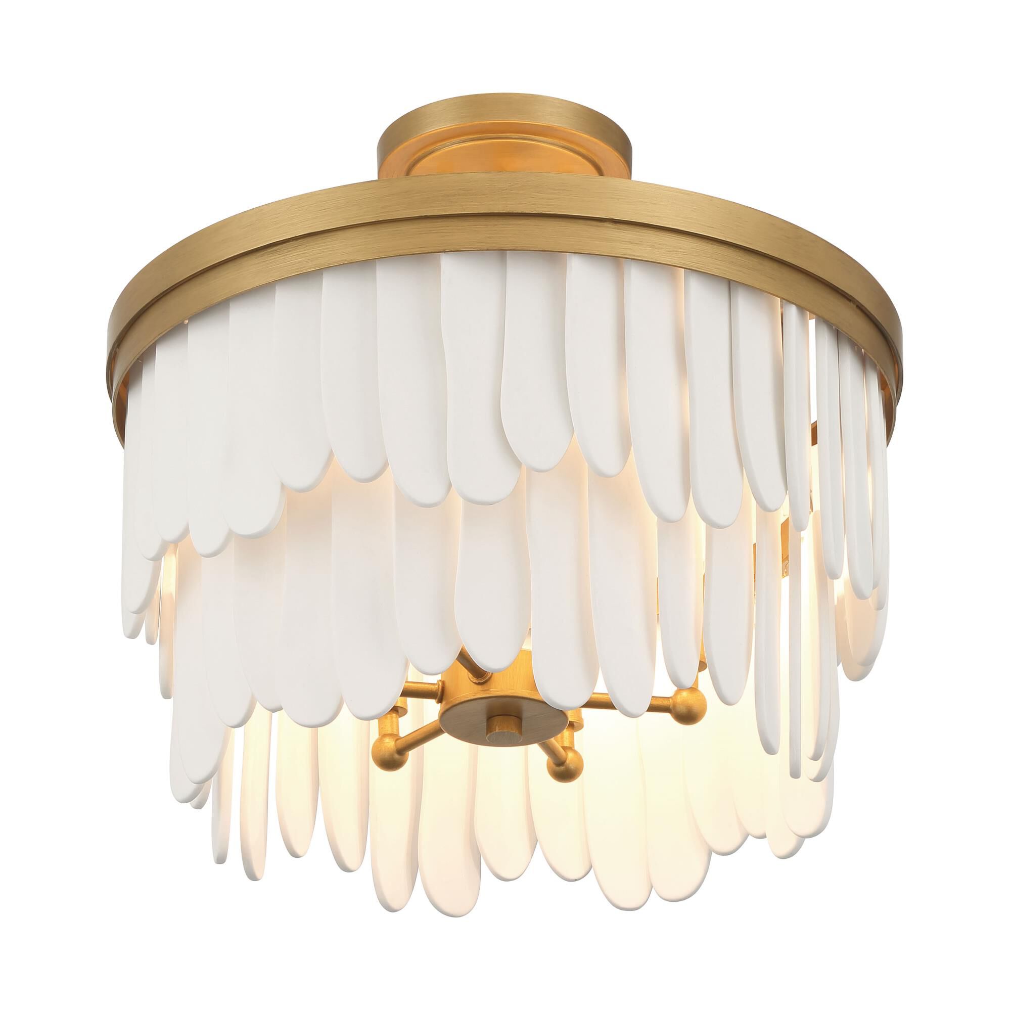 Briscade 18 Inch Semi Flush Mount by Minka Lavery