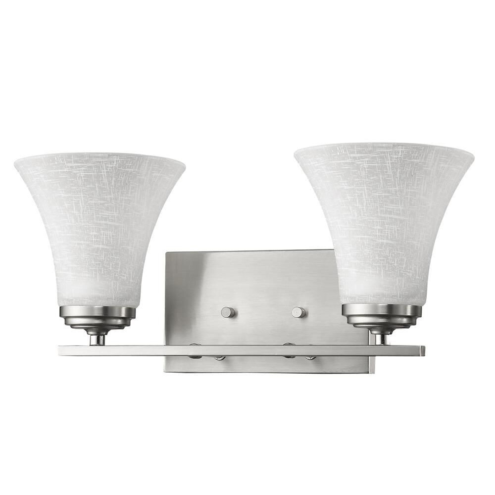 Shown in Satin Nickel finish and White glass and Silver Frosted White Fluted Bowl Shaped Glass s shade