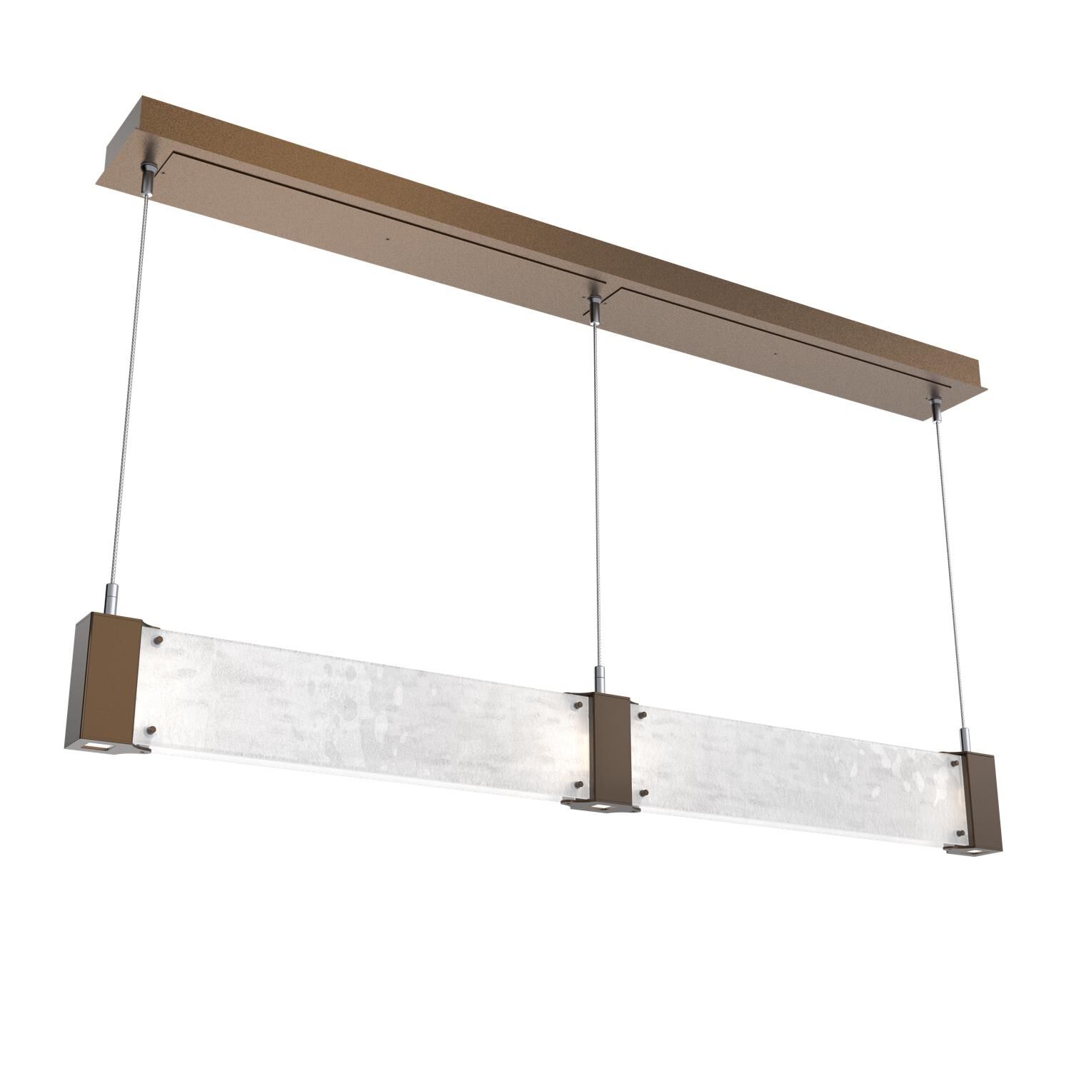 Parallel 48 Inch 7 Light LED Linear Suspension Light by Hammerton Studio