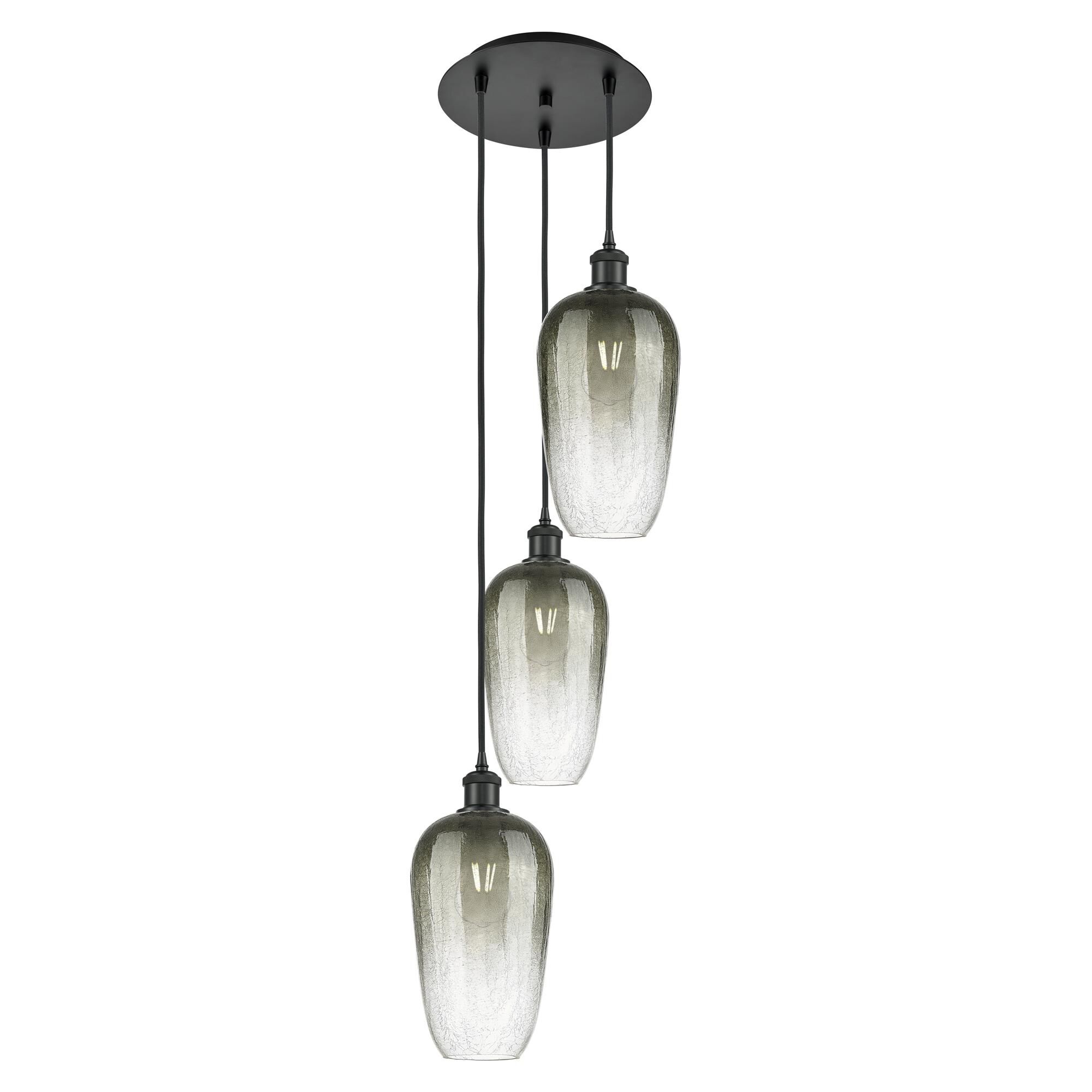 Shown in Matte Black finish and Slate glass