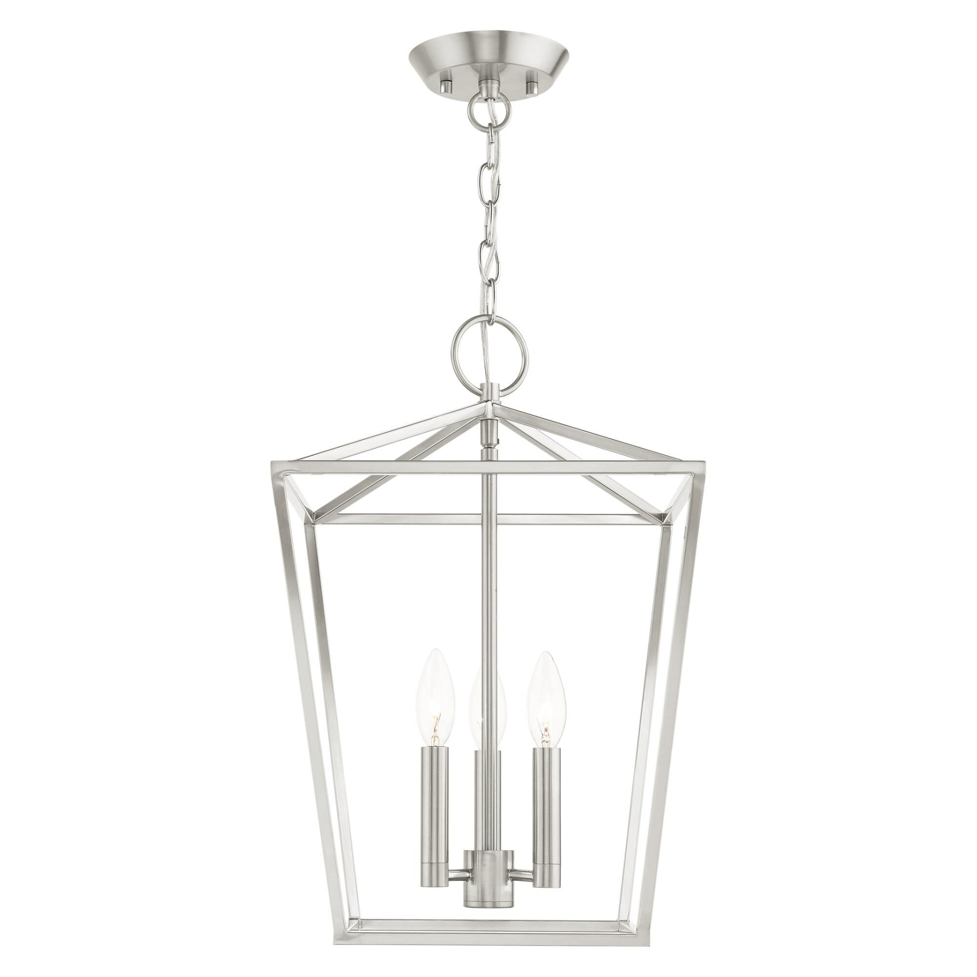 Devone 12 Inch Cage Pendant by Livex Lighting