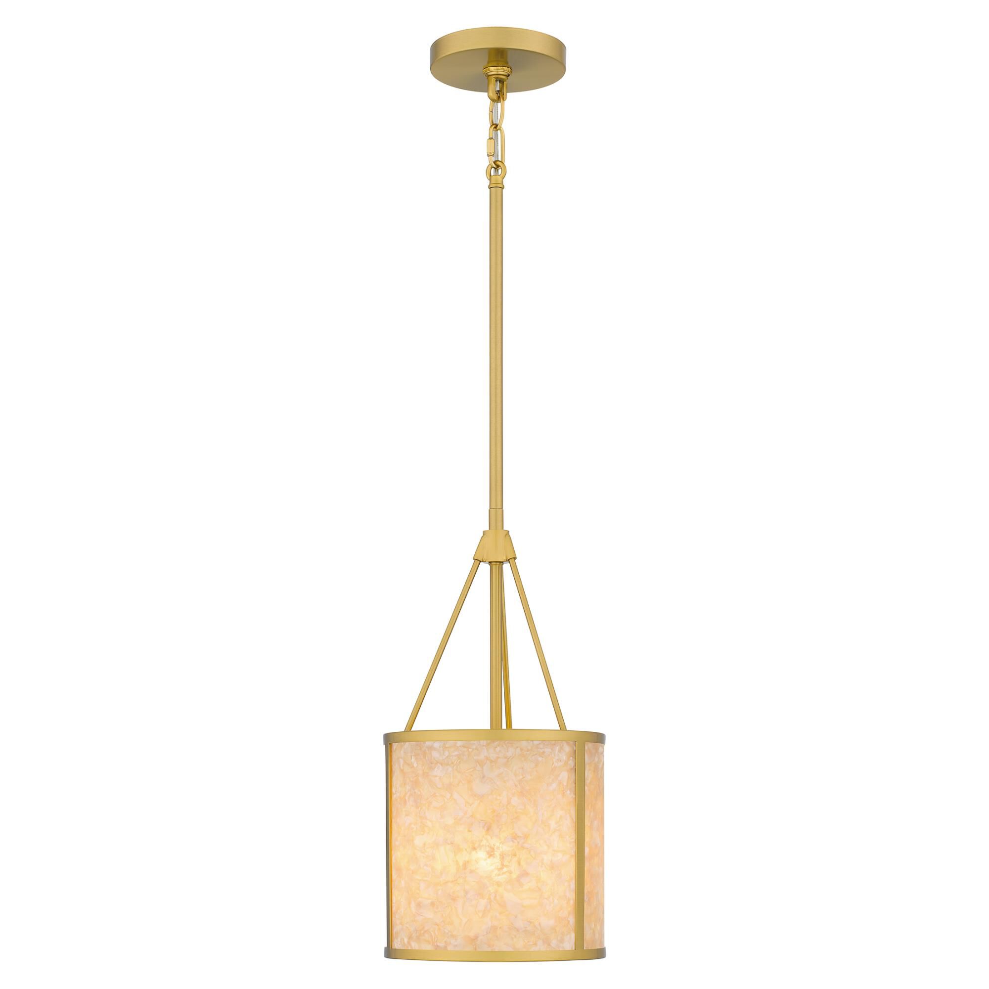 Stoneland 8 Inch Mini Pendant by Quoizel