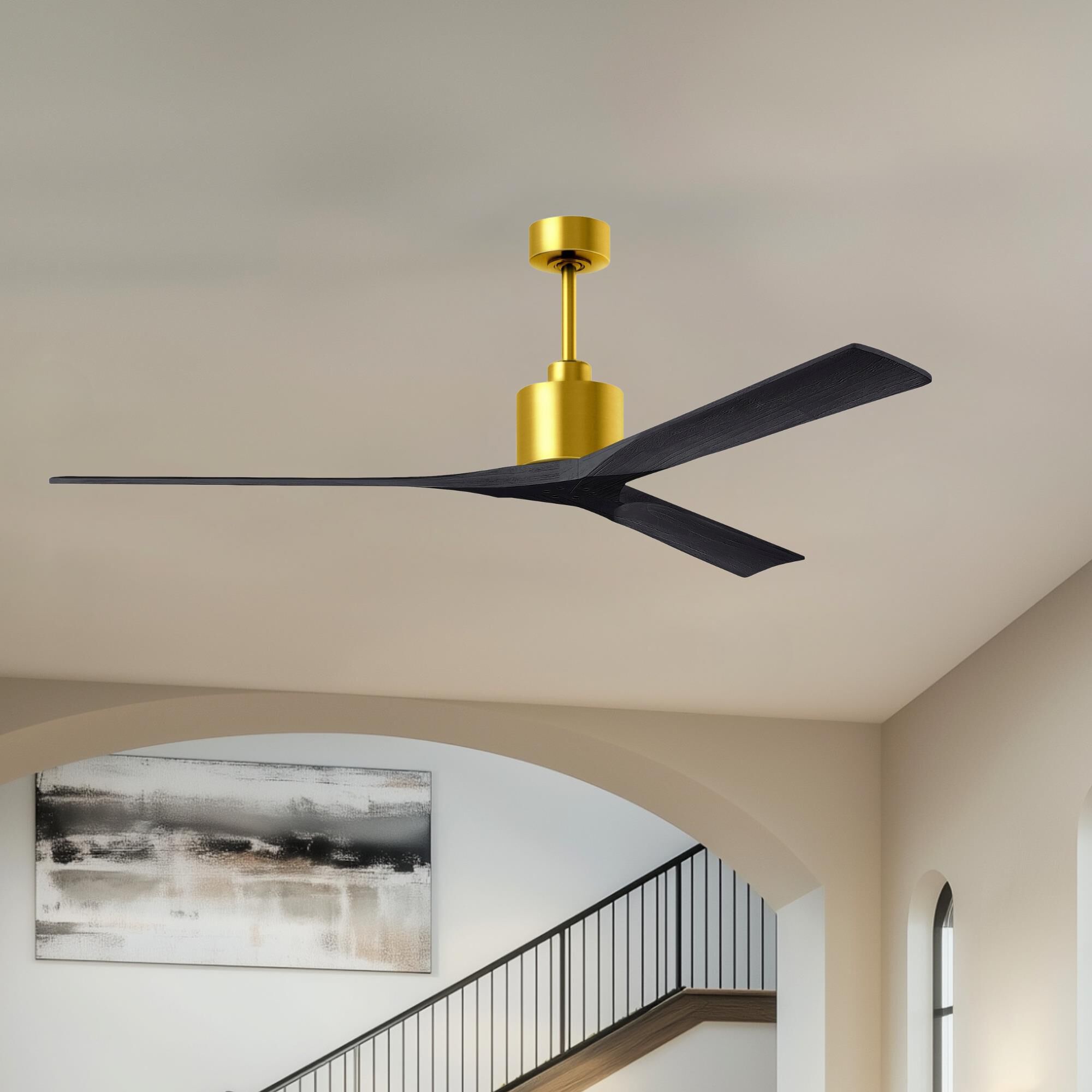 Shown in Brushed Brass finish