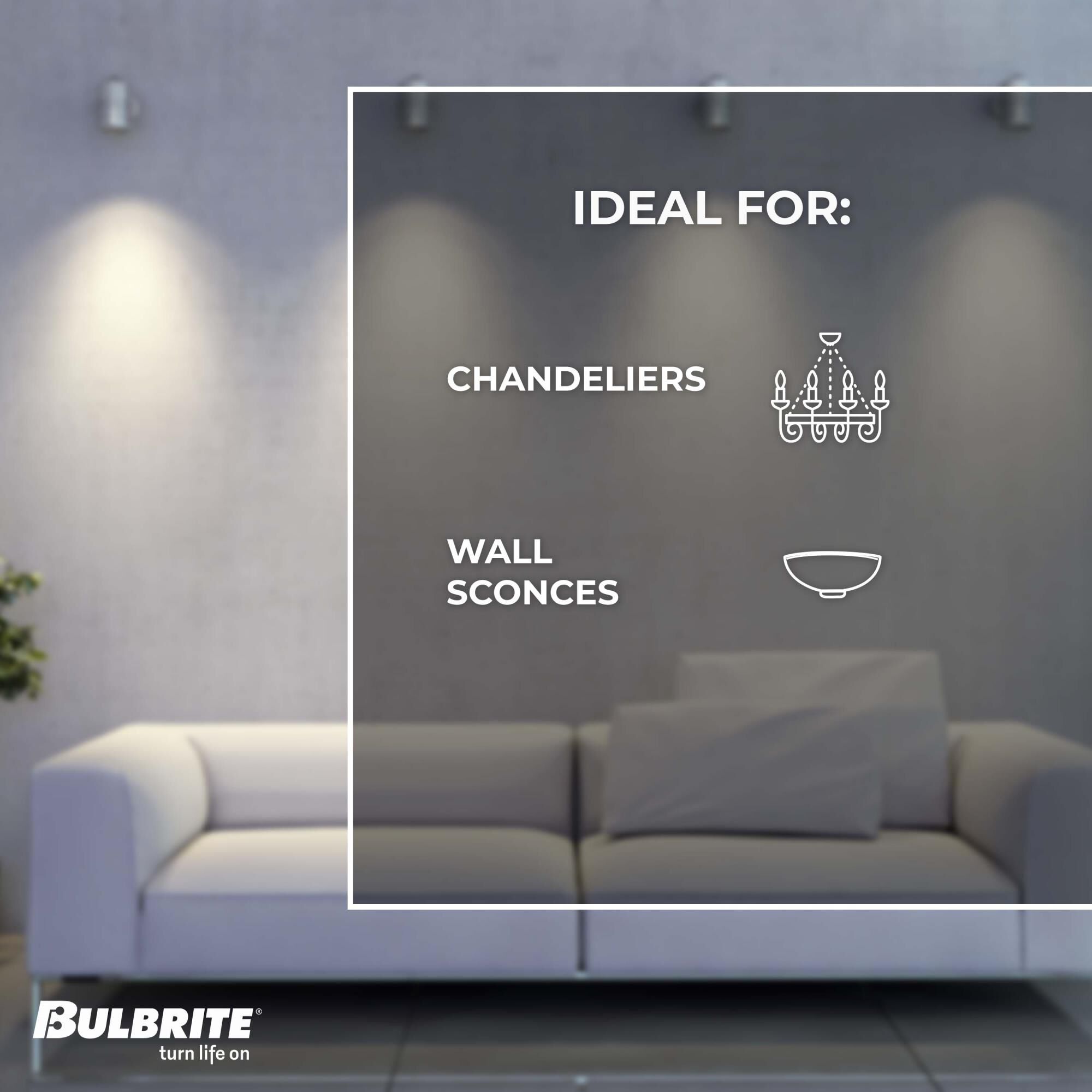 Dimmable 3 Watt 2100K T9 LED Light Bulb,