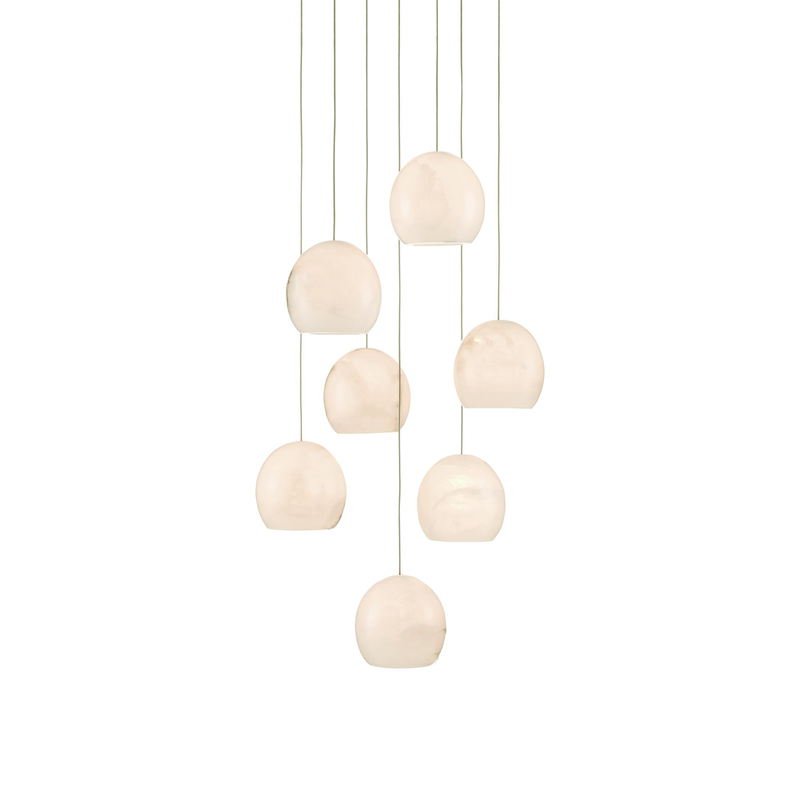 Lazio 7 Light Multi Light Pendant by Currey & Company