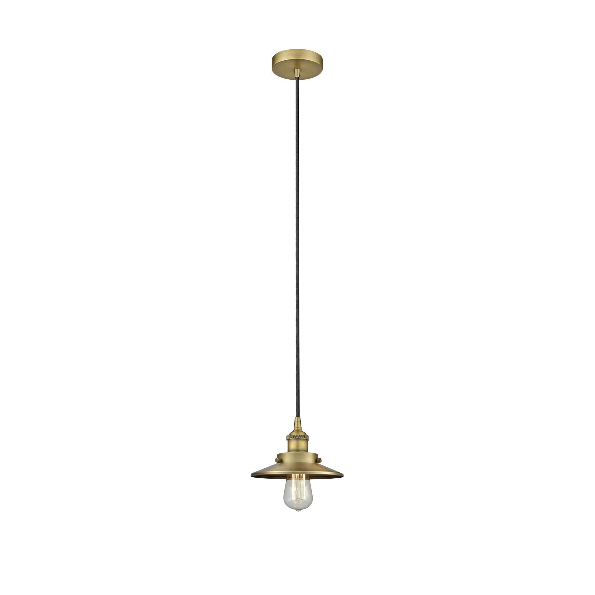 Bruno Marashlian Railroad 8 Inch Mini Pendant by Innovations Lighting