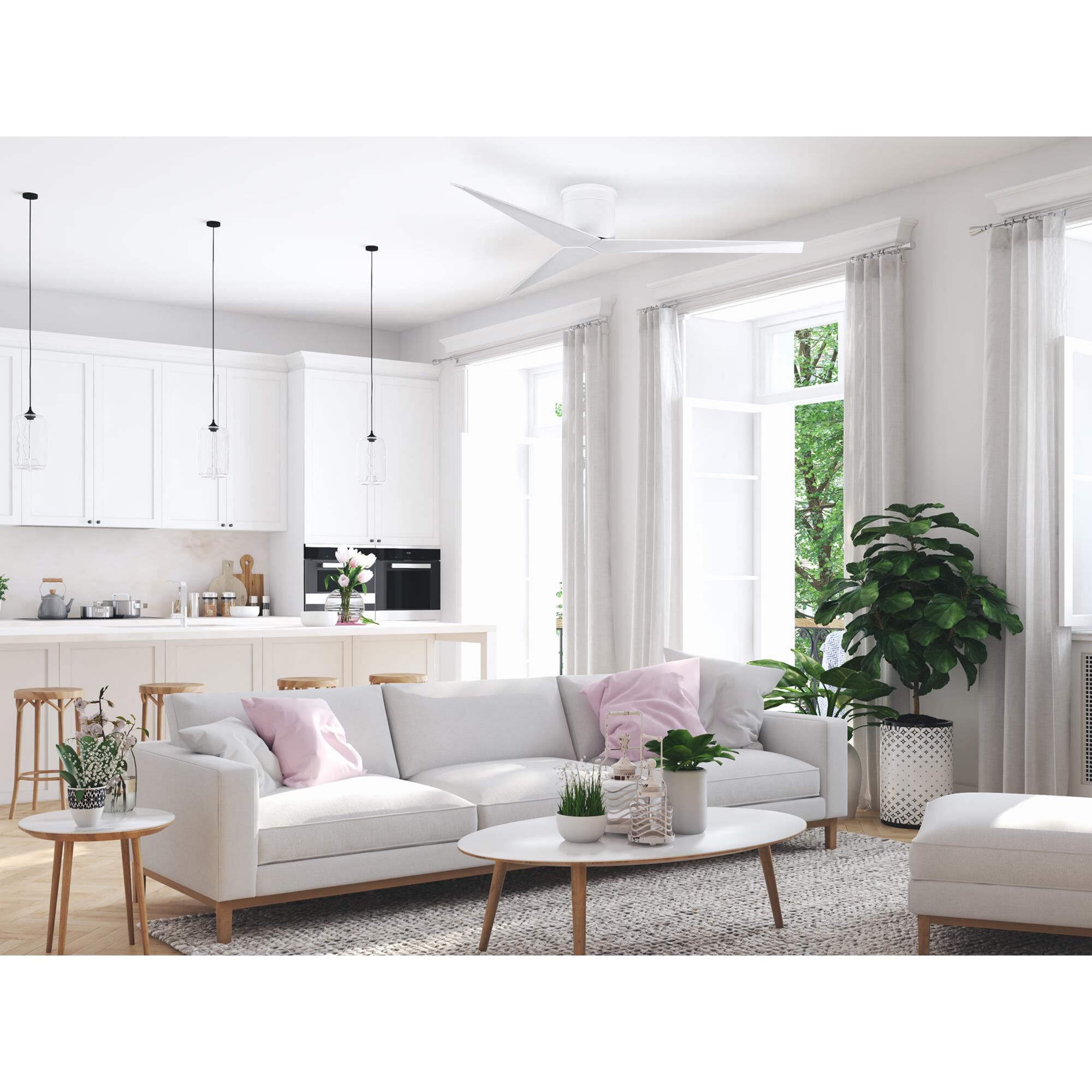 Shown in Gloss White finish