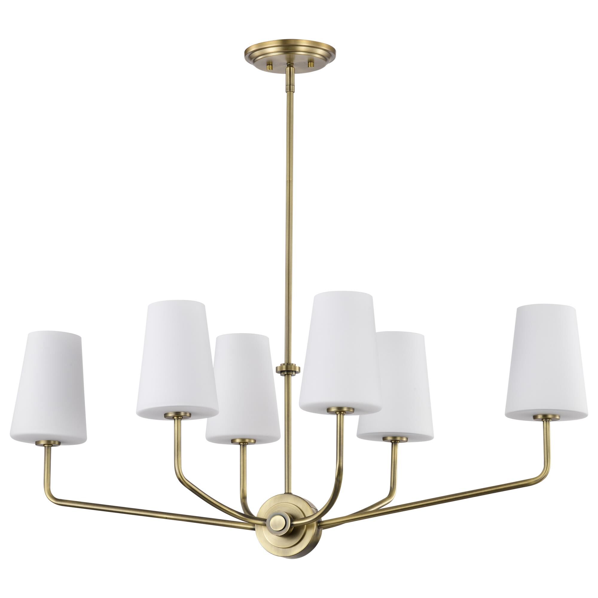 Cordello 6 Light Mini Chandelier by Nuvo Lighting