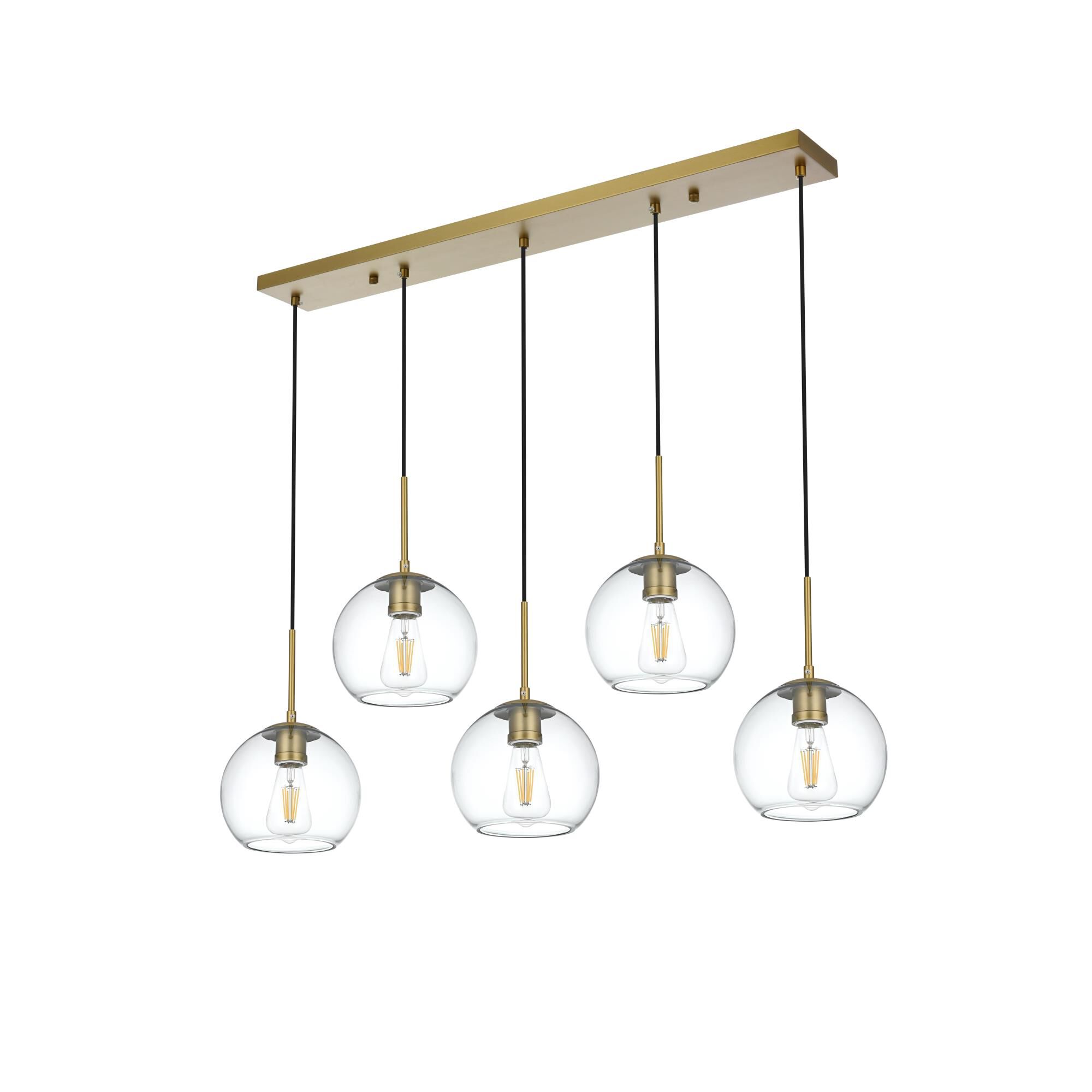 Baxter 42 Inch Linear Suspension Light by Elegant Lighting