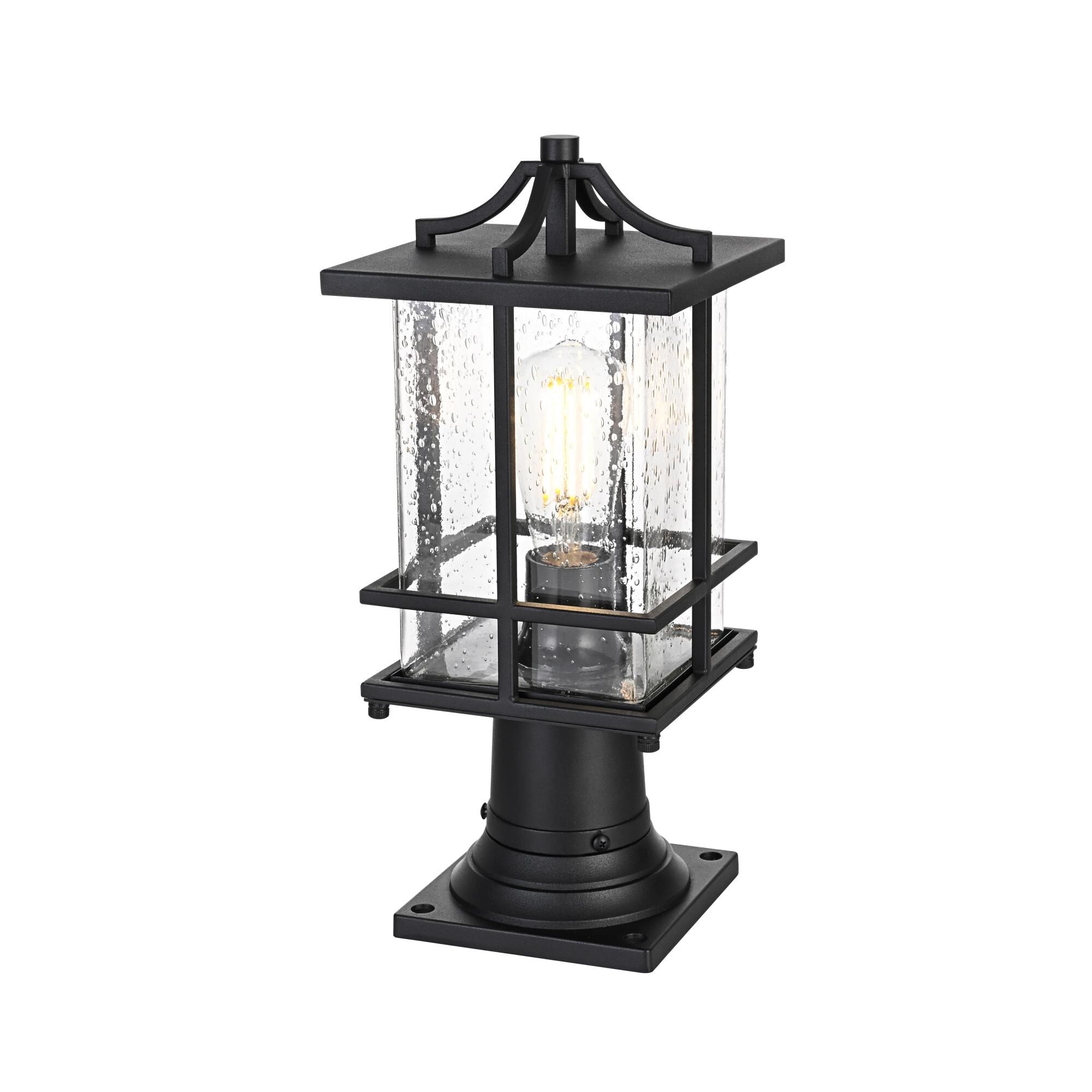 Miller 16 Inch Outdoor Post Lamp by Elegant Lighting