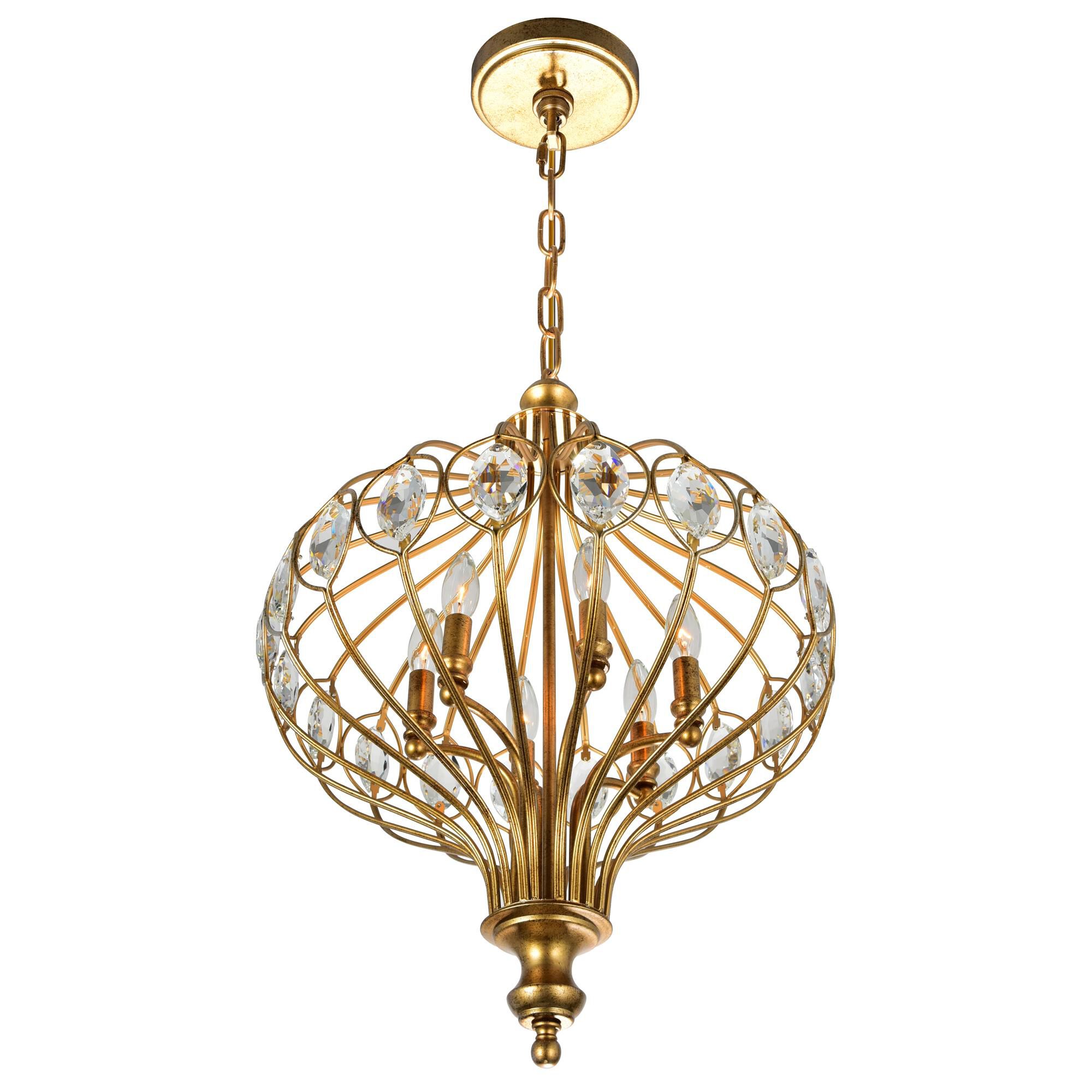 Altair 19 Inch Large Pendant by CWI Lighting