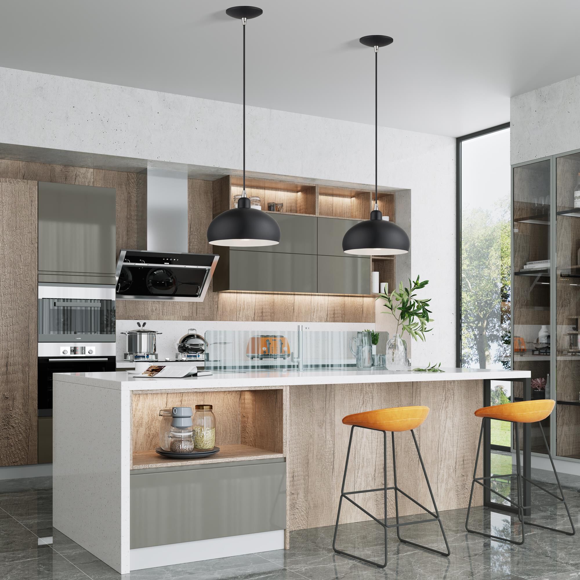 Domma 10 Inch Mini Pendant by Livex Lighting