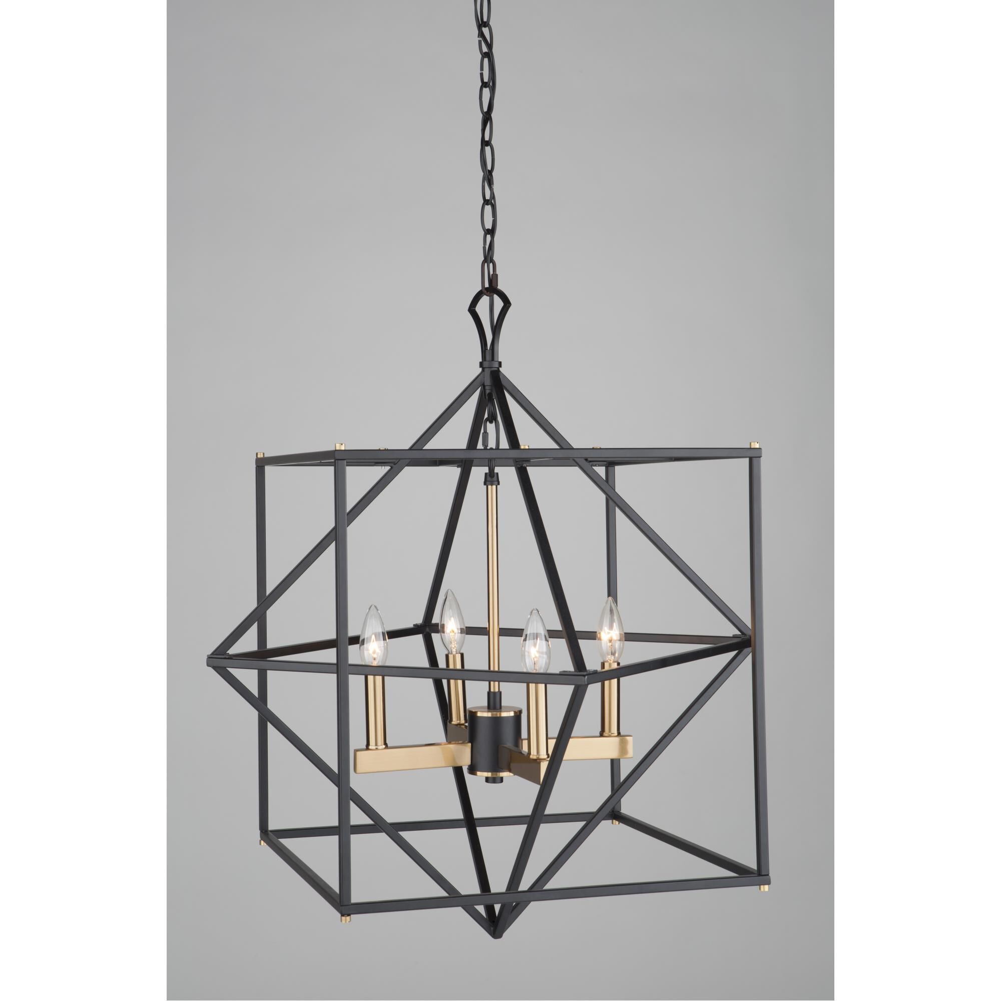 Roxton 25 Inch Cage Pendant by Artcraft