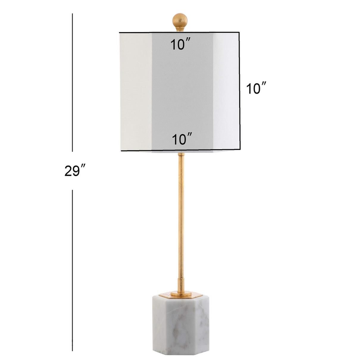 Magdalene Marble 29 Inch Table Lamp by Safavieh