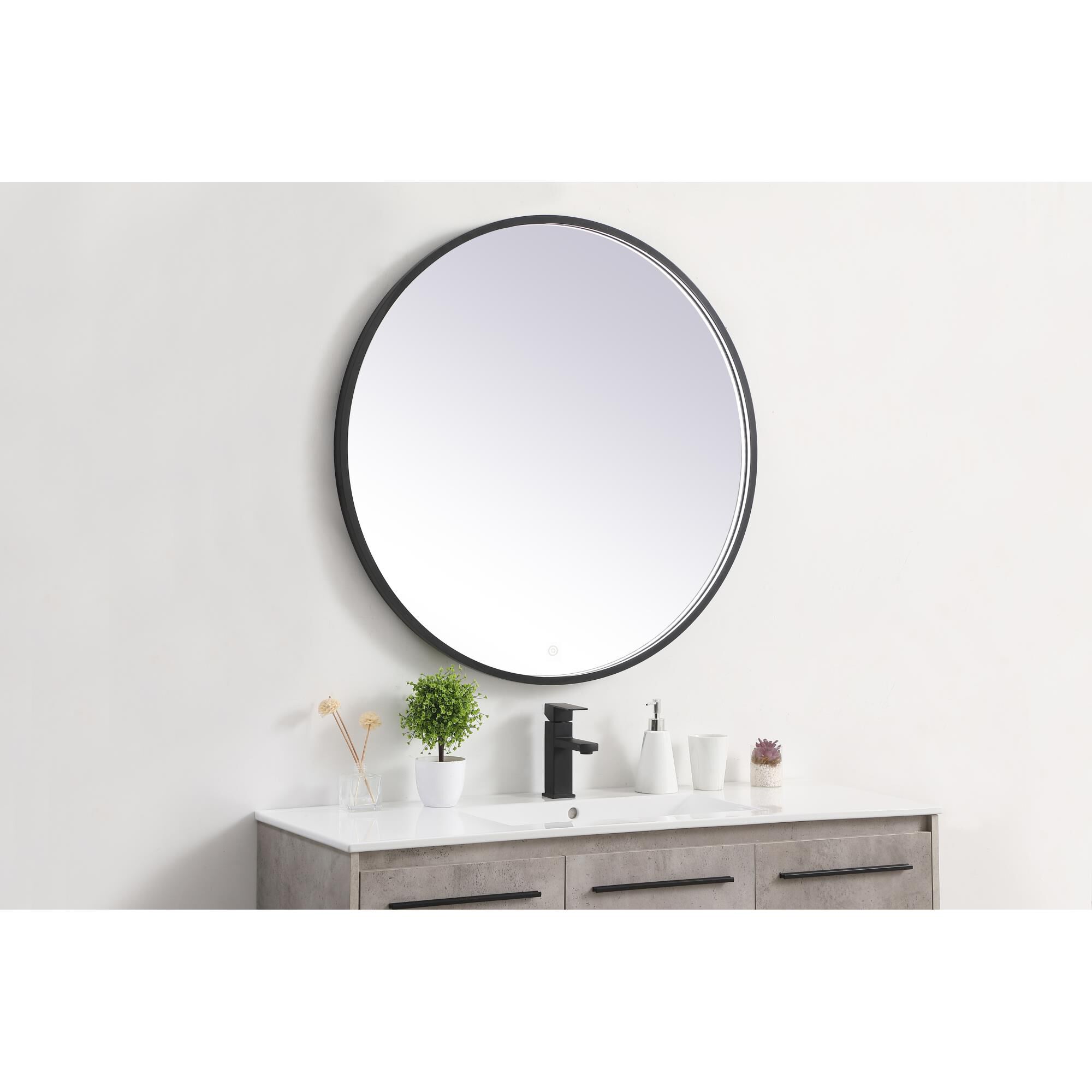 Shown in Black finish